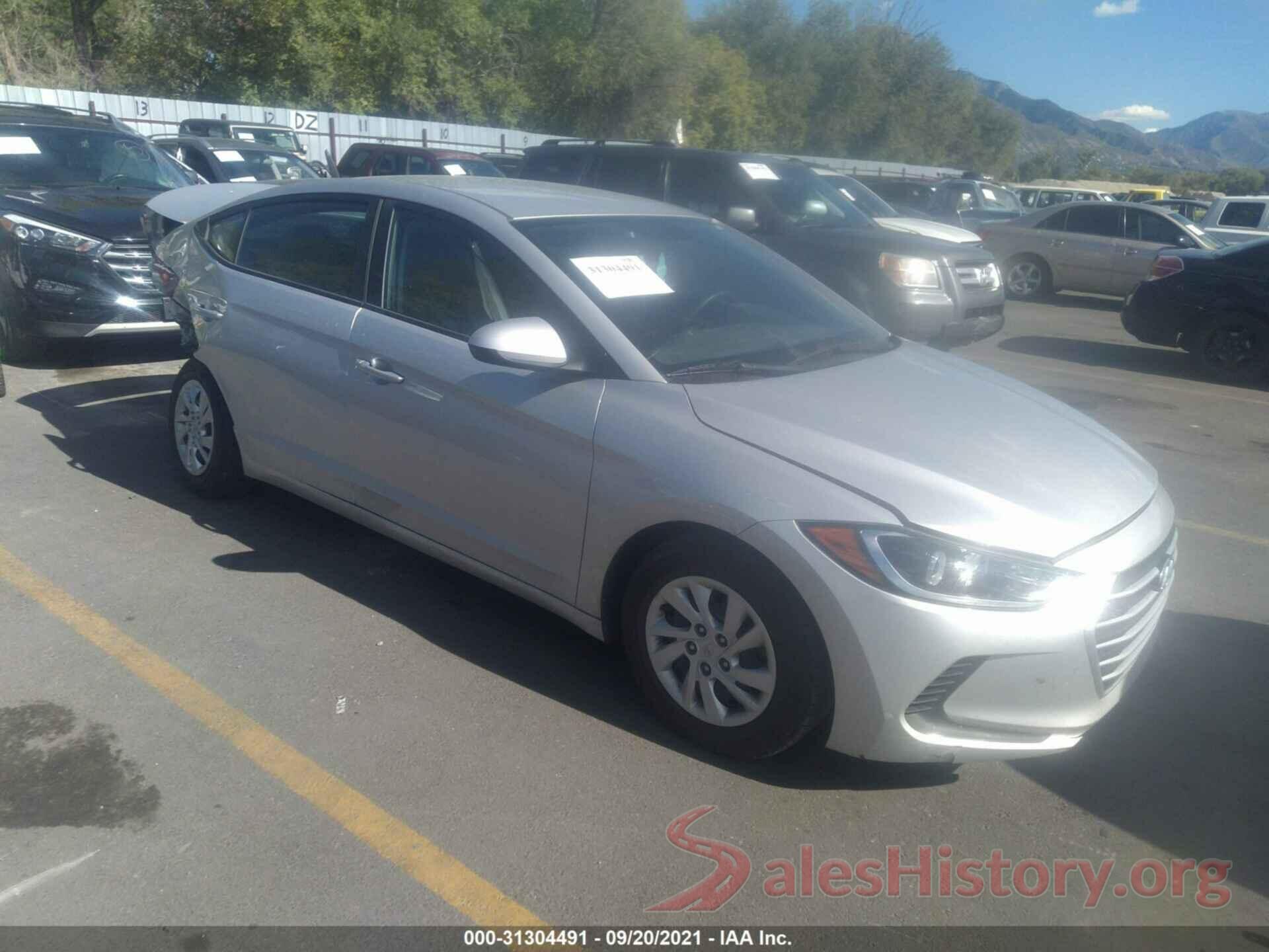 5NPD74LFXJH342984 2018 HYUNDAI ELANTRA