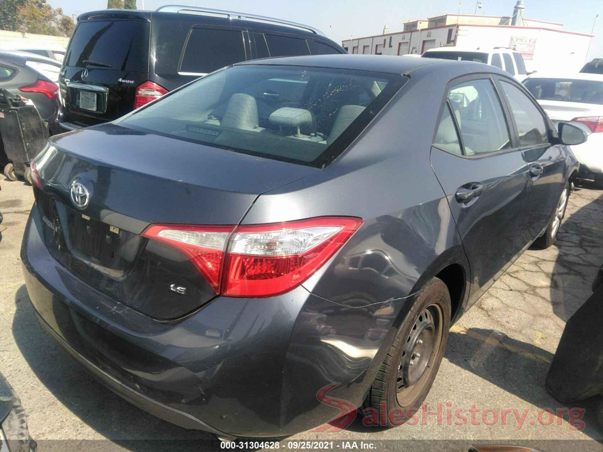 5YFBURHE6GP386408 2016 TOYOTA COROLLA