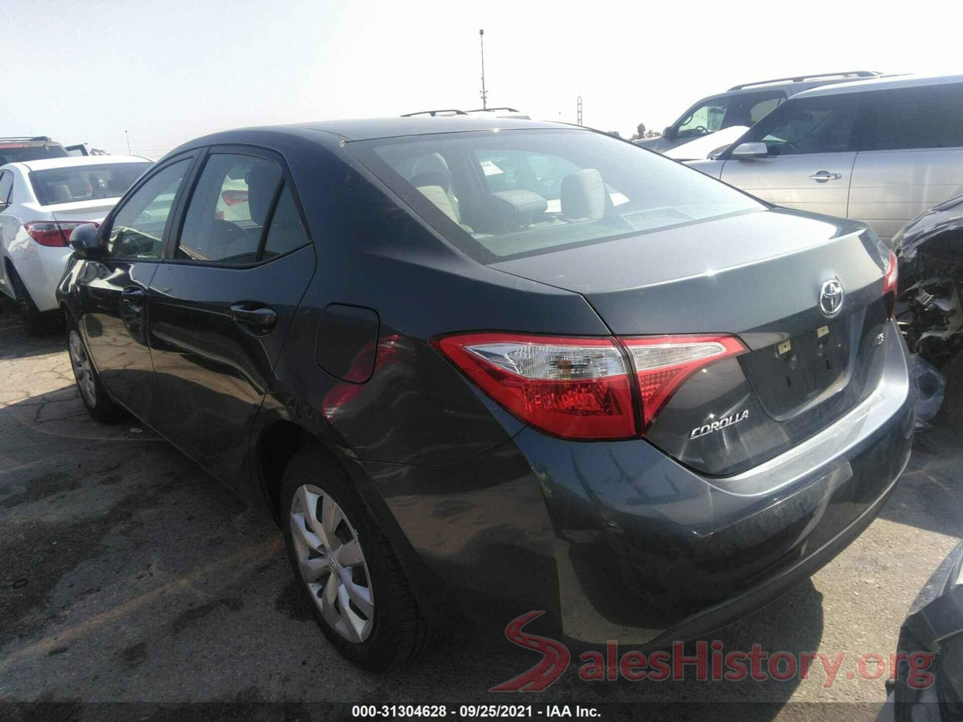 5YFBURHE6GP386408 2016 TOYOTA COROLLA