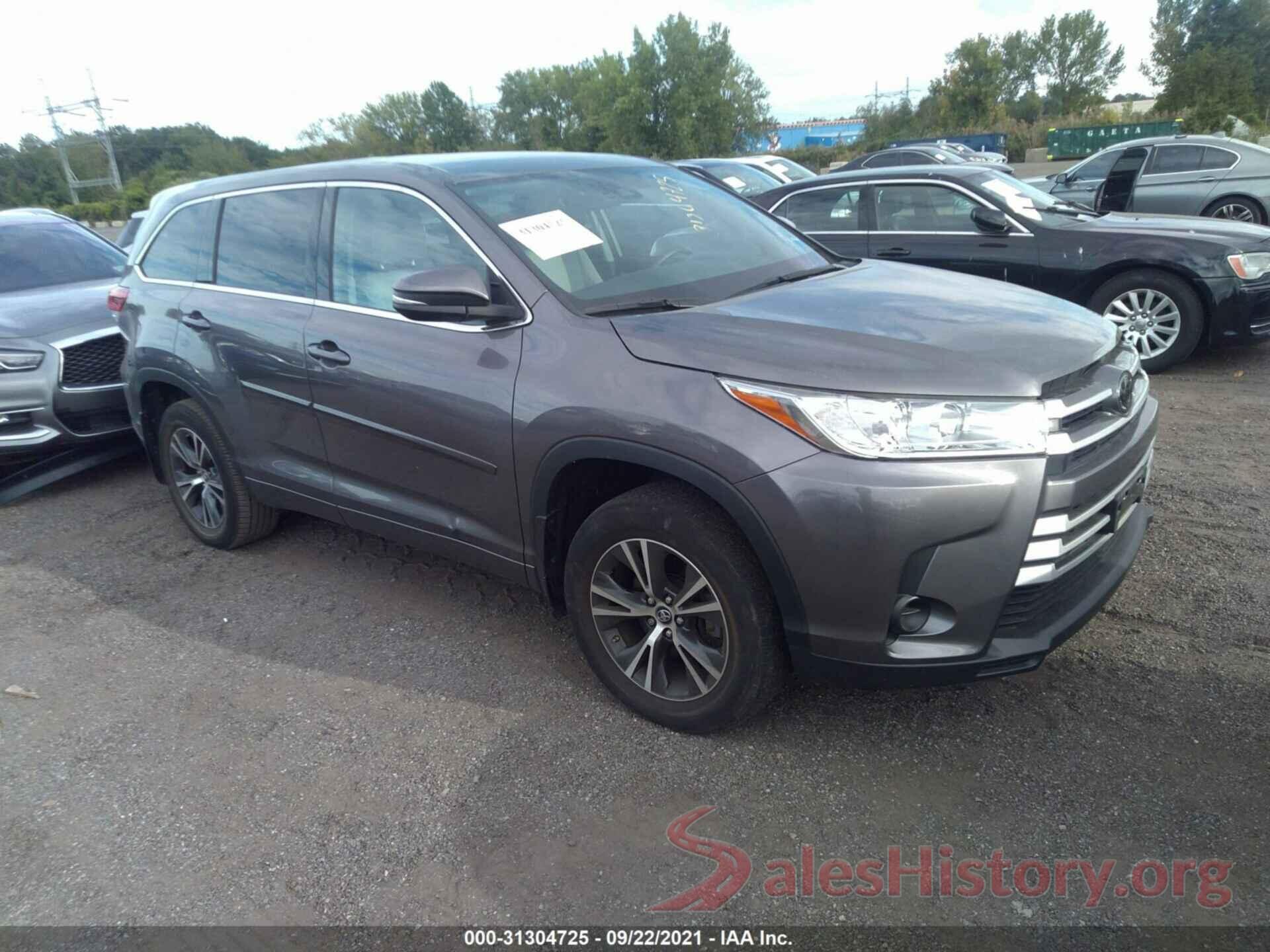 5TDBZRFH9JS915072 2018 TOYOTA HIGHLANDER