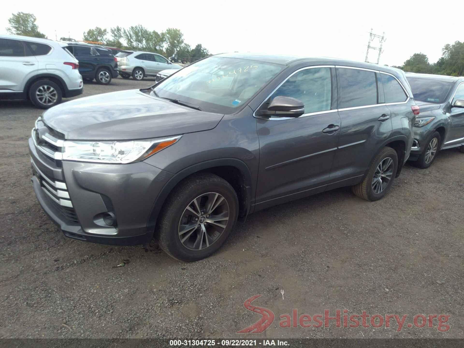 5TDBZRFH9JS915072 2018 TOYOTA HIGHLANDER