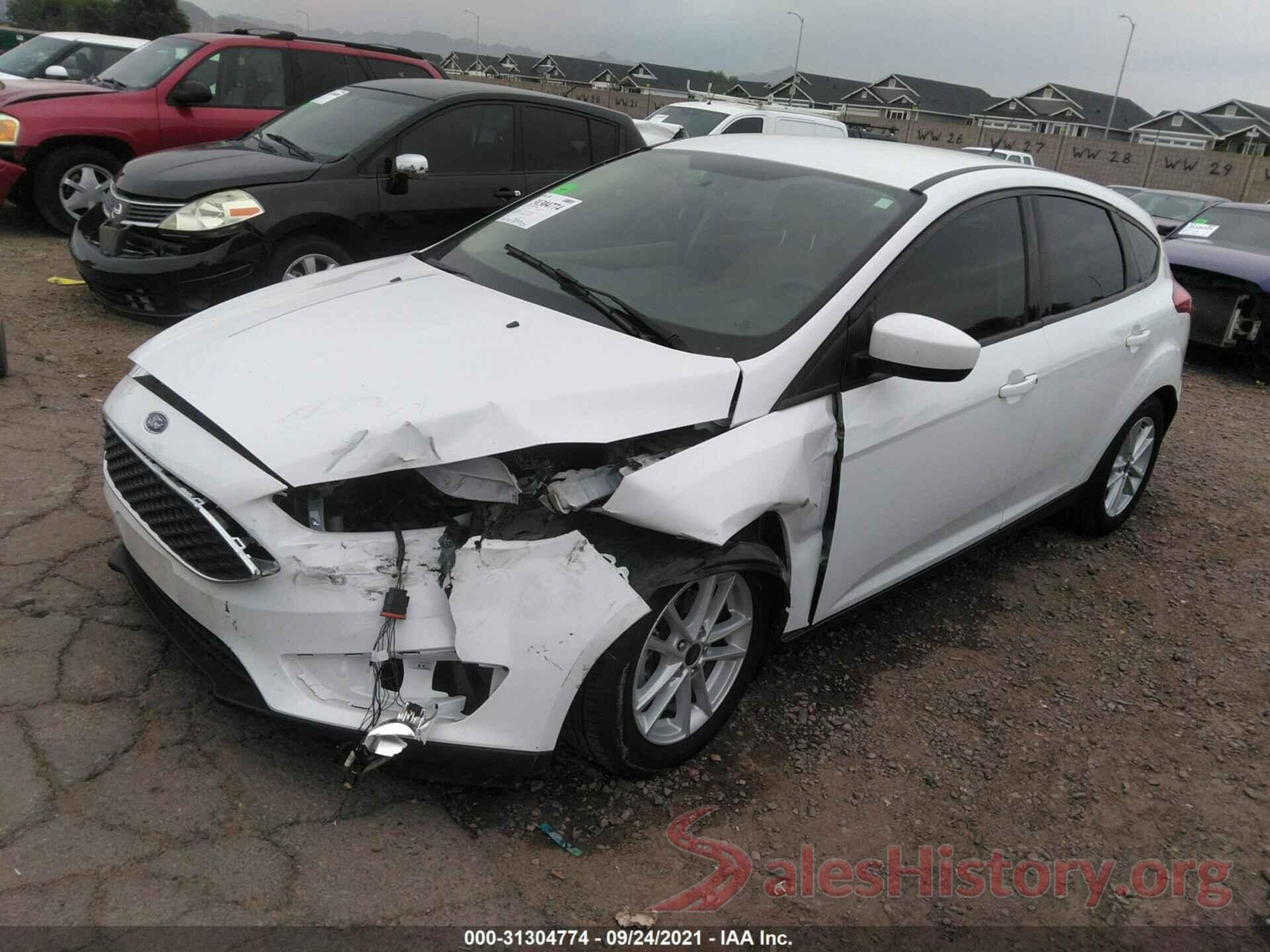 1FADP3K27JL230752 2018 FORD FOCUS