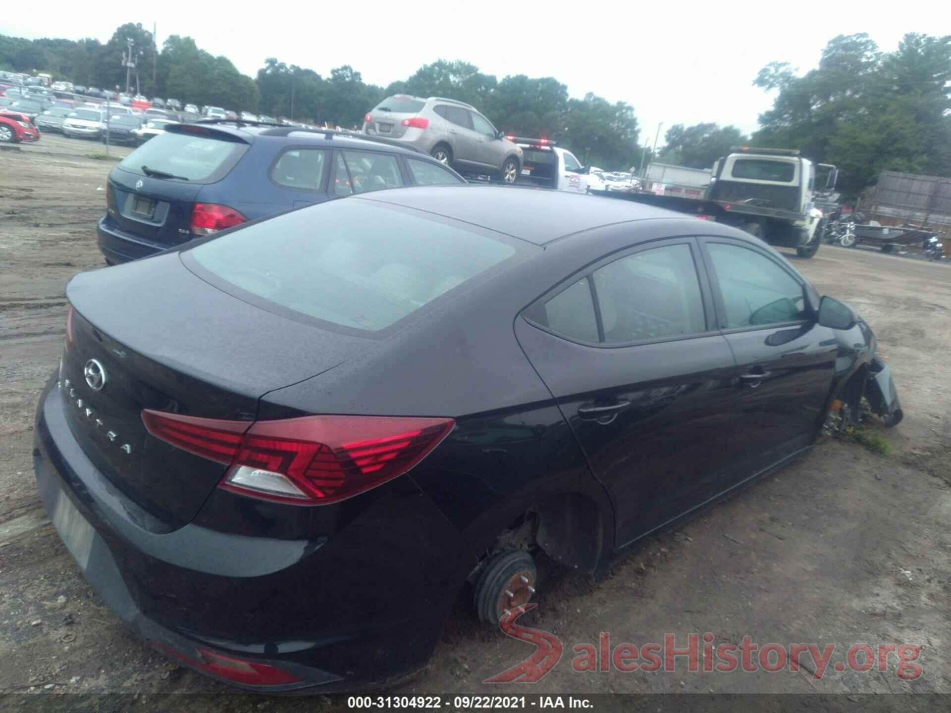 5NPD74LF5KH421707 2019 HYUNDAI ELANTRA