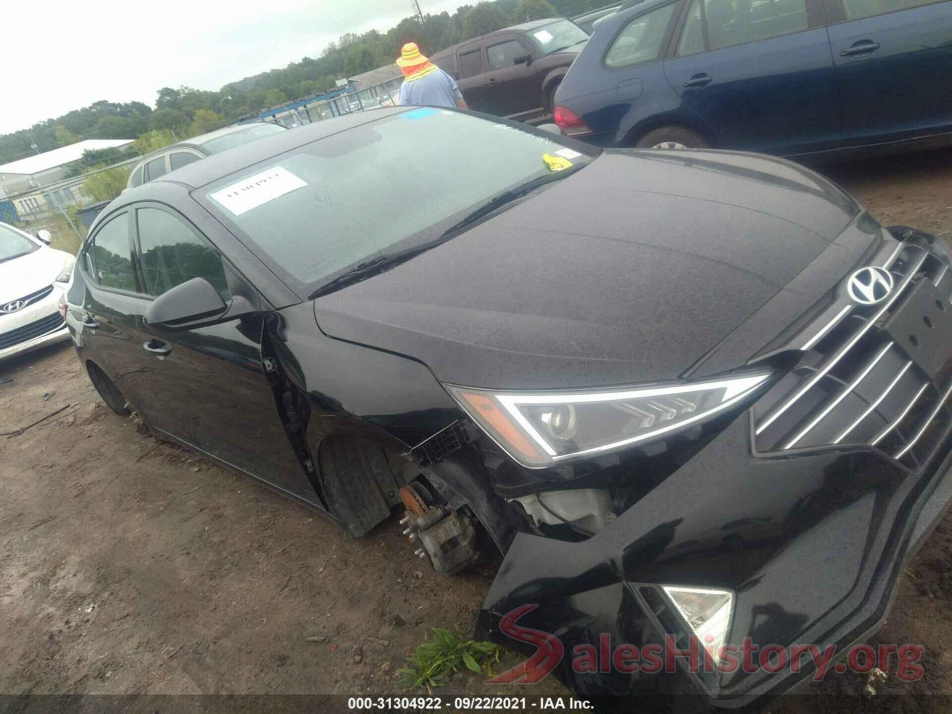 5NPD74LF5KH421707 2019 HYUNDAI ELANTRA