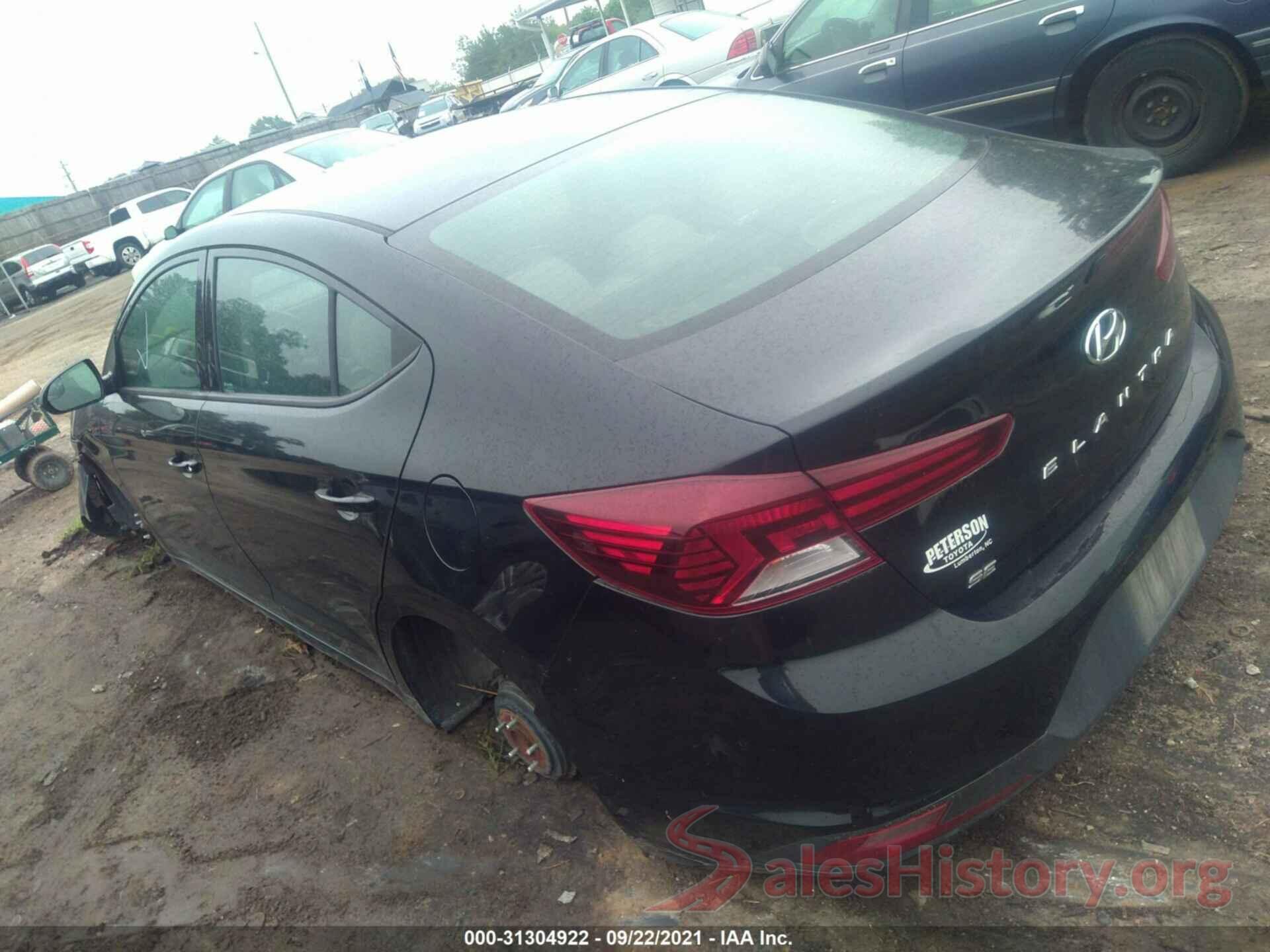 5NPD74LF5KH421707 2019 HYUNDAI ELANTRA