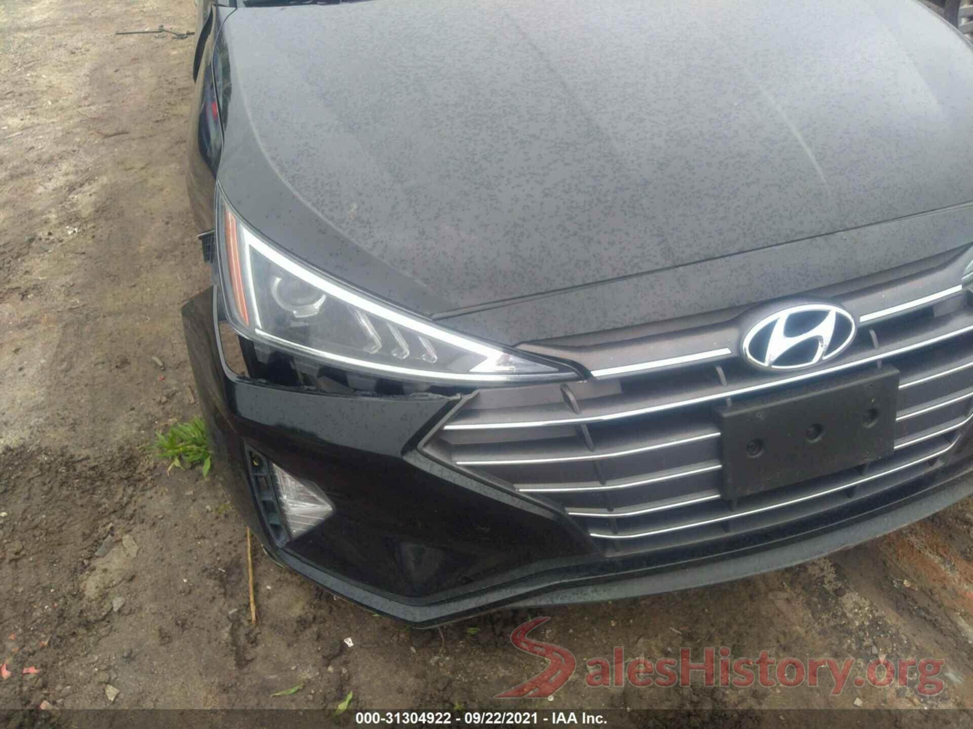 5NPD74LF5KH421707 2019 HYUNDAI ELANTRA