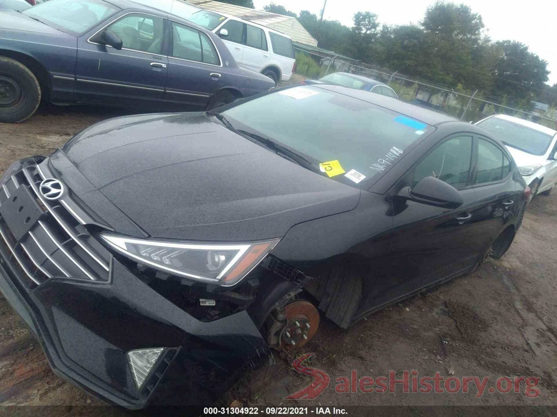 5NPD74LF5KH421707 2019 HYUNDAI ELANTRA