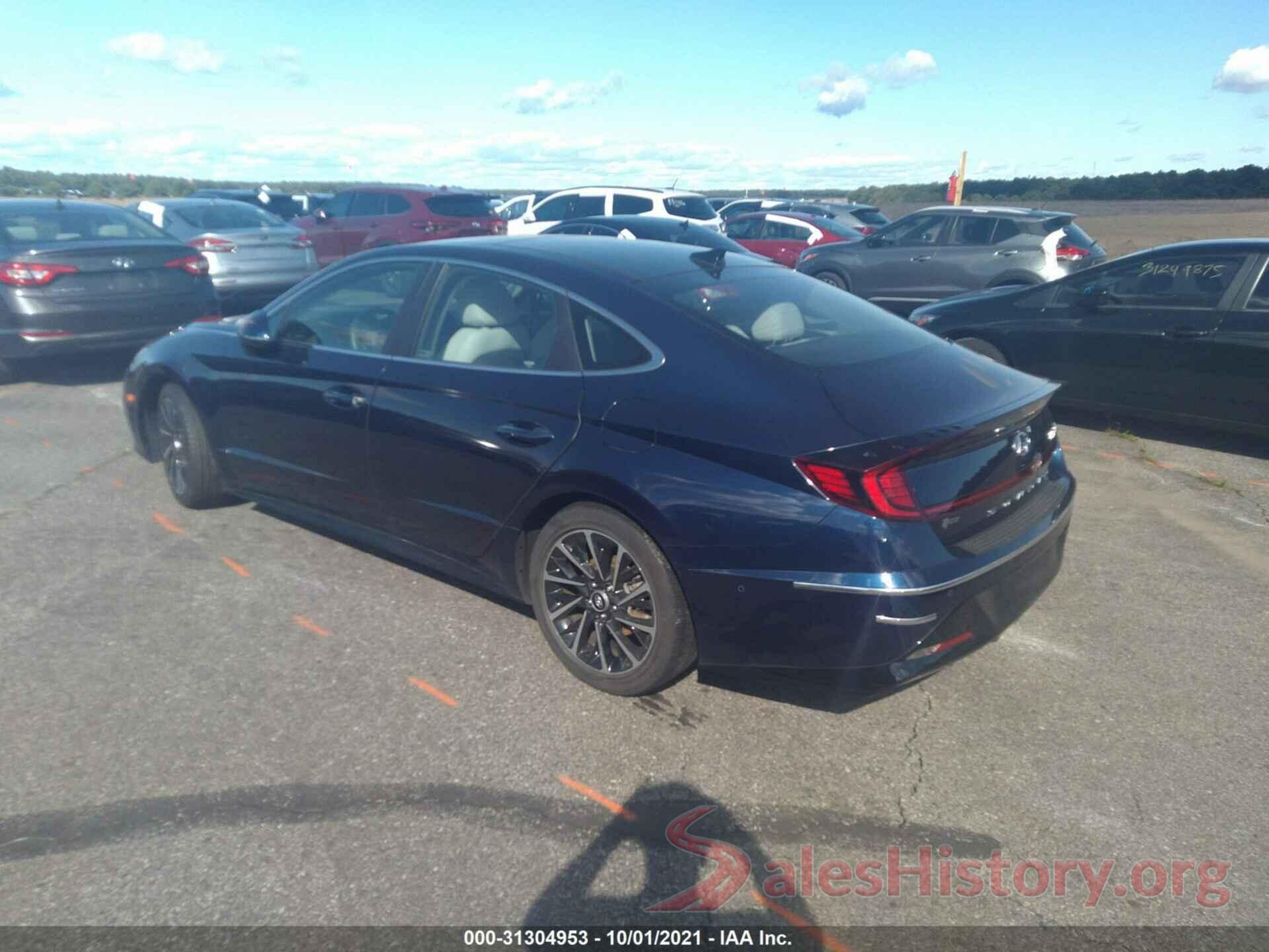 5NPEH4J22MH070954 2021 HYUNDAI SONATA