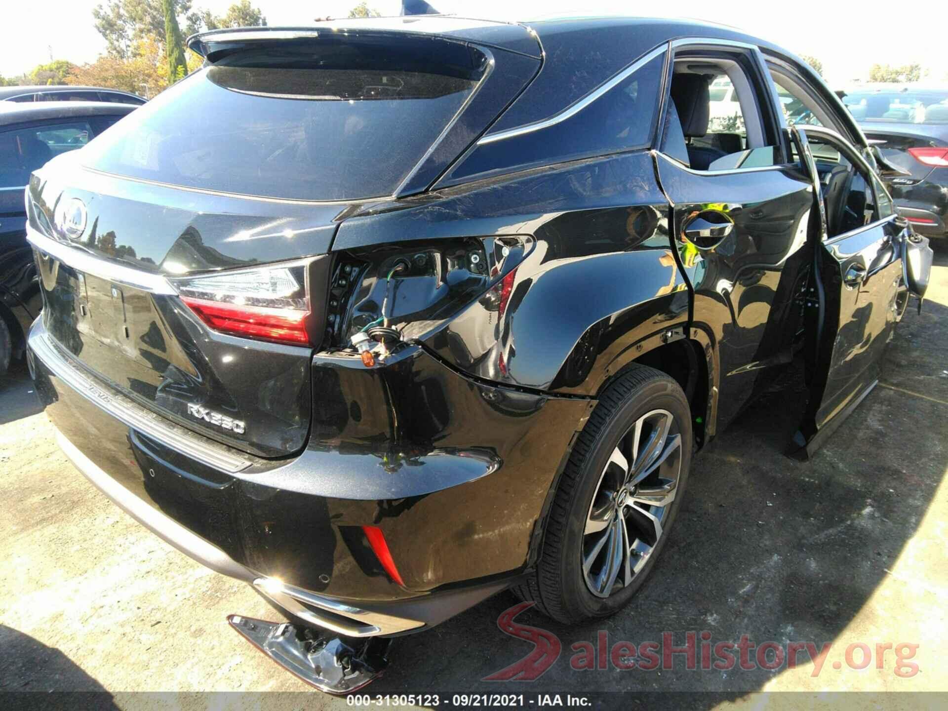 2T2ZZMCA9KC124040 2019 LEXUS RX