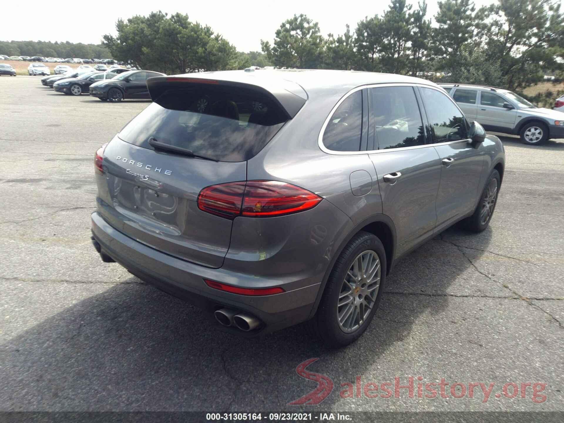 WP1AB2A23HLA50877 2017 PORSCHE CAYENNE