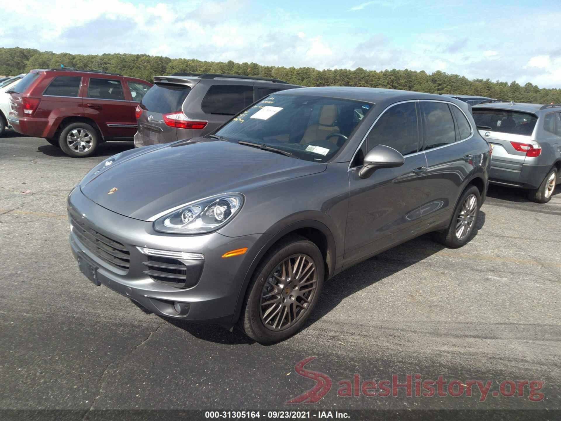 WP1AB2A23HLA50877 2017 PORSCHE CAYENNE