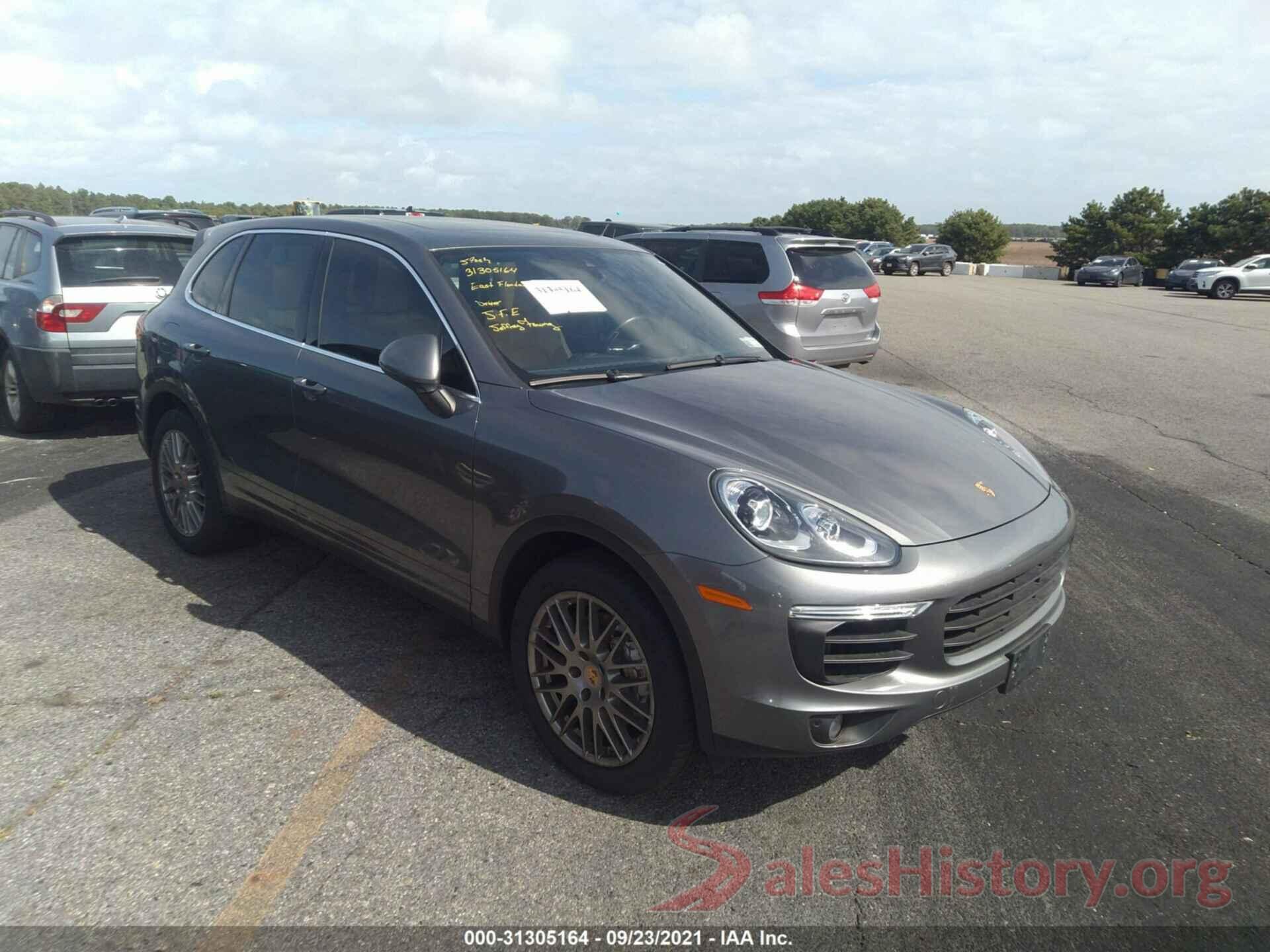 WP1AB2A23HLA50877 2017 PORSCHE CAYENNE