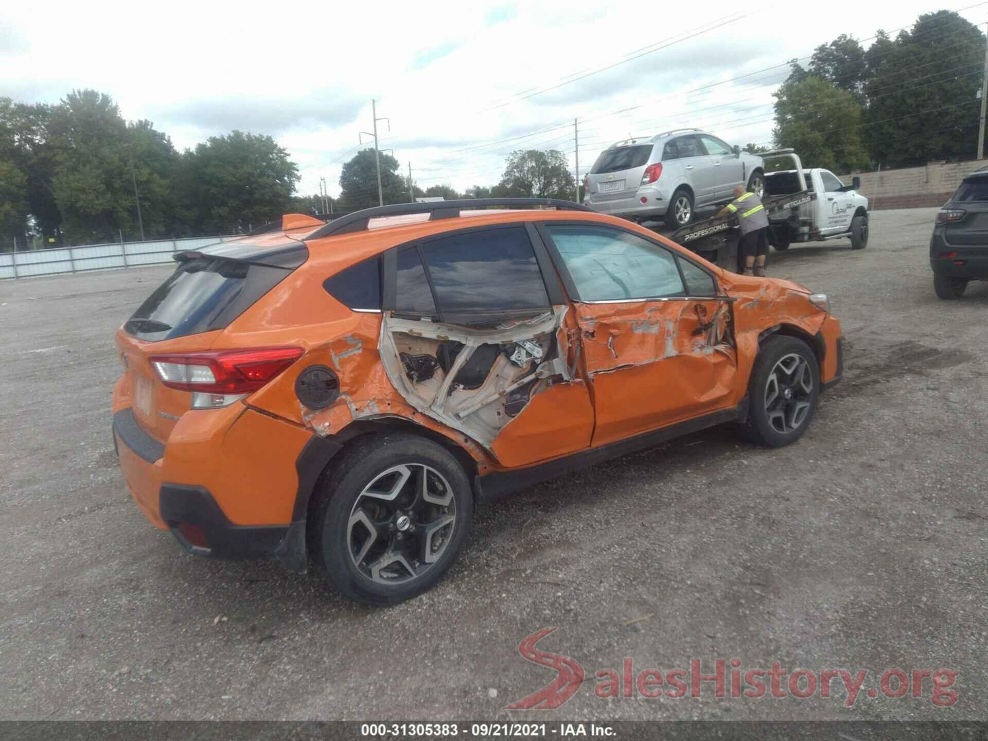 JF2GTAMC6J8296615 2018 SUBARU CROSSTREK