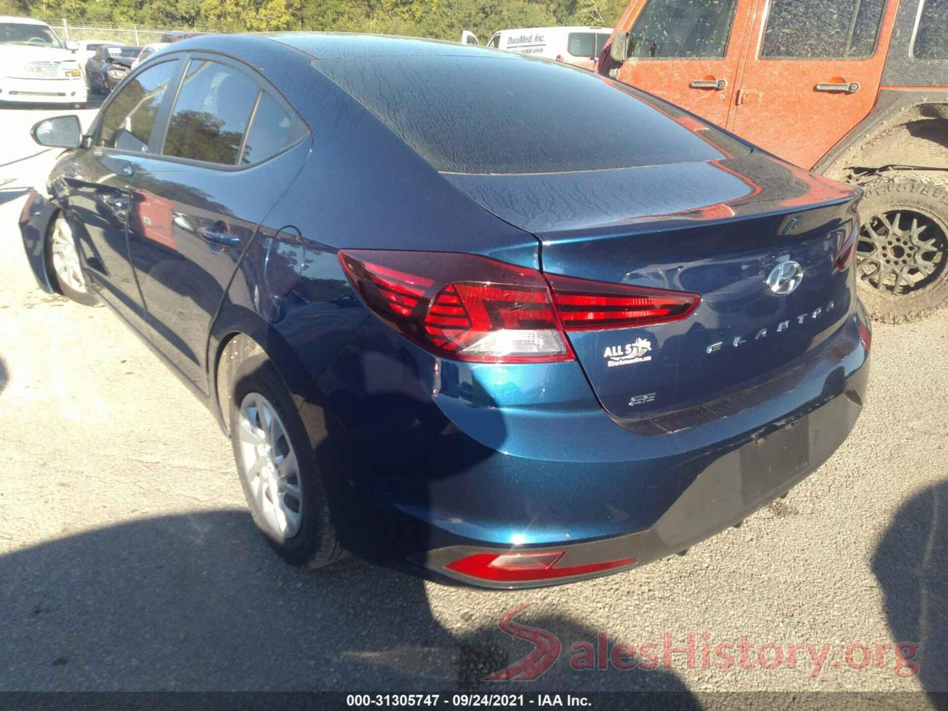 5NPD74LF0LH536359 2020 HYUNDAI ELANTRA