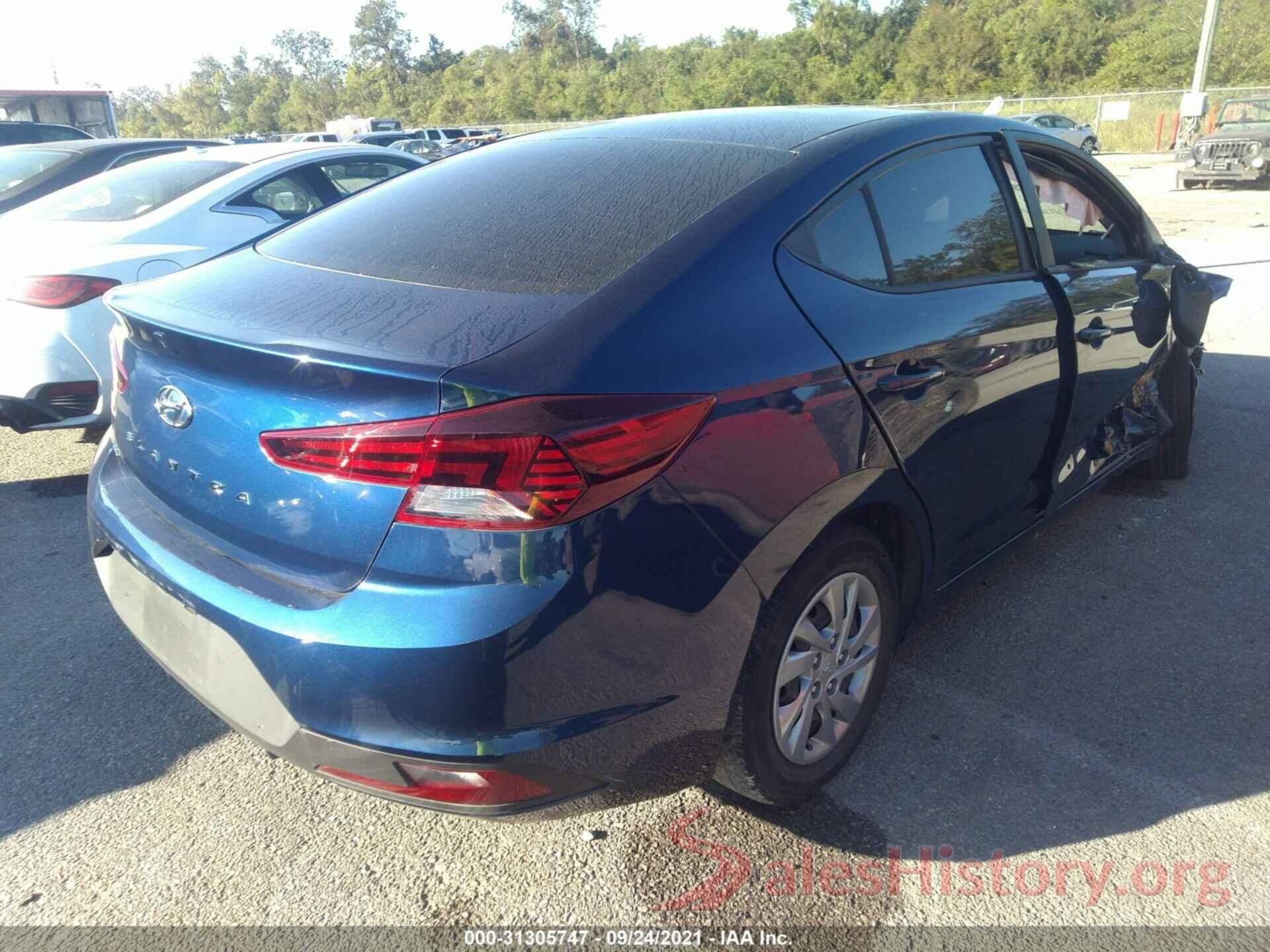 5NPD74LF0LH536359 2020 HYUNDAI ELANTRA