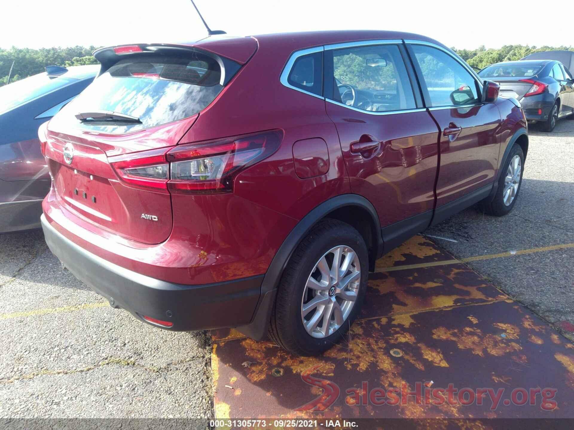 JN1BJ1AW2MW440452 2021 NISSAN ROGUE SPORT