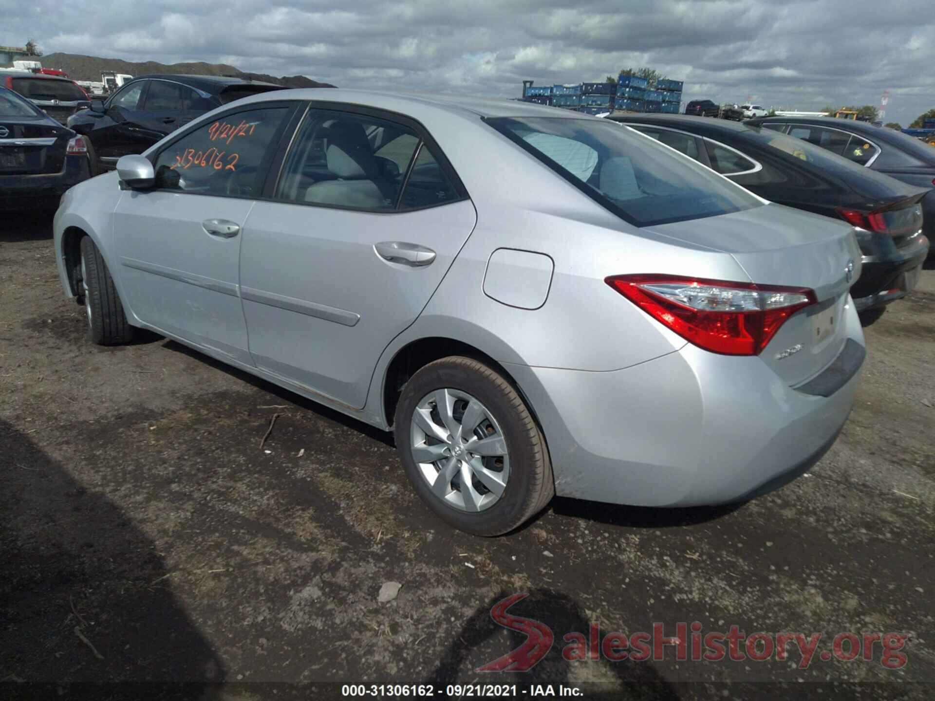 2T1BURHE2GC522260 2016 TOYOTA COROLLA