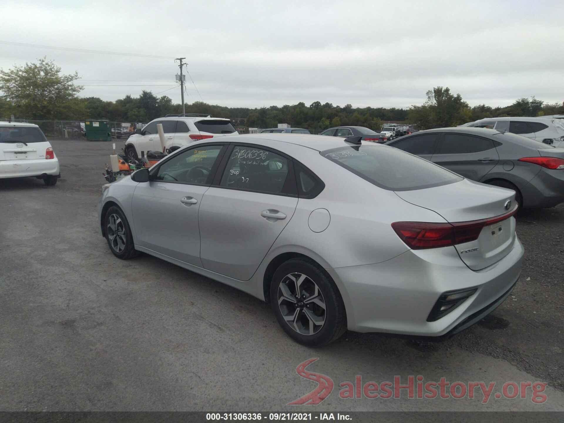 3KPF24AD6KE114141 2019 KIA FORTE