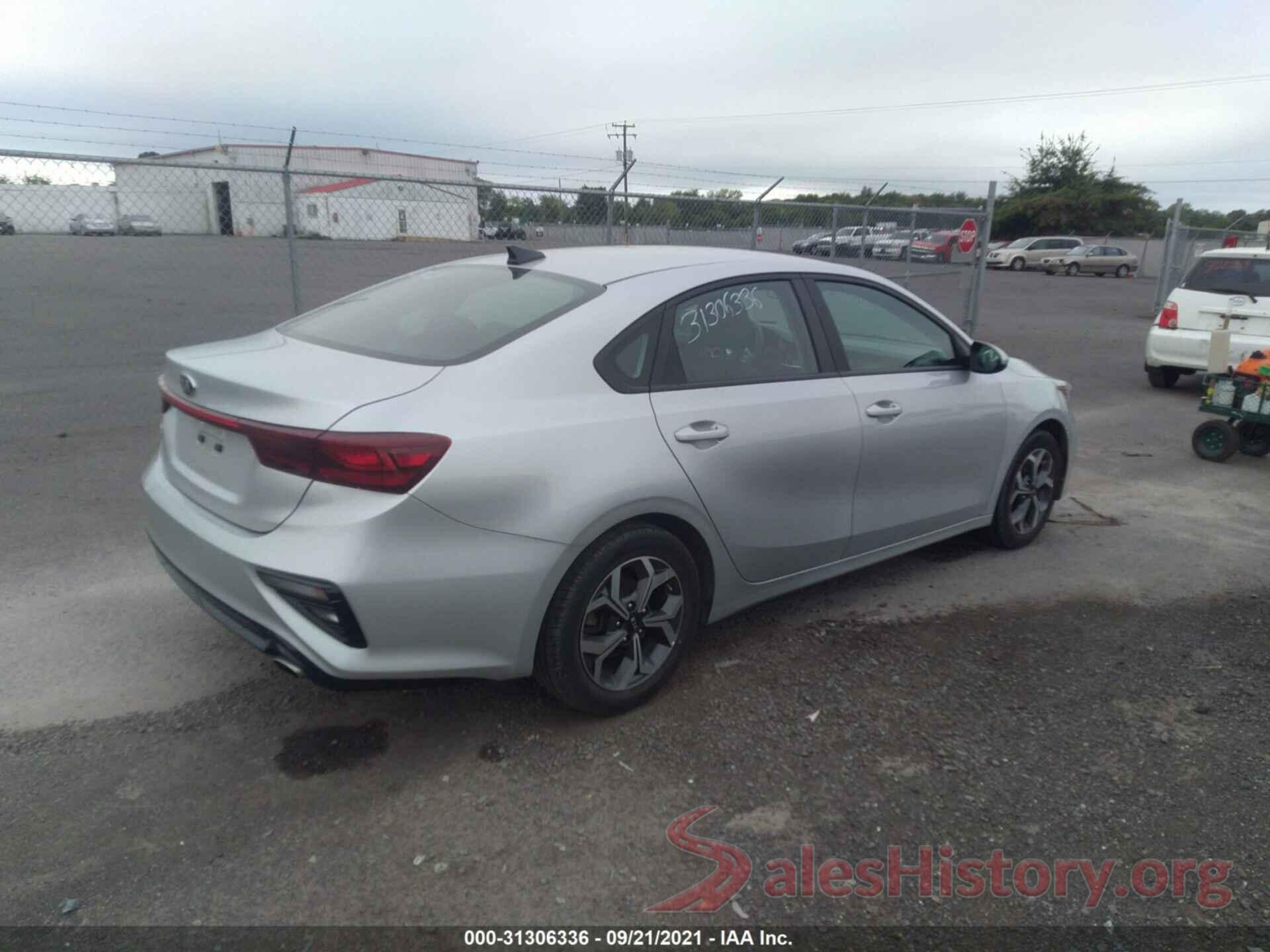 3KPF24AD6KE114141 2019 KIA FORTE