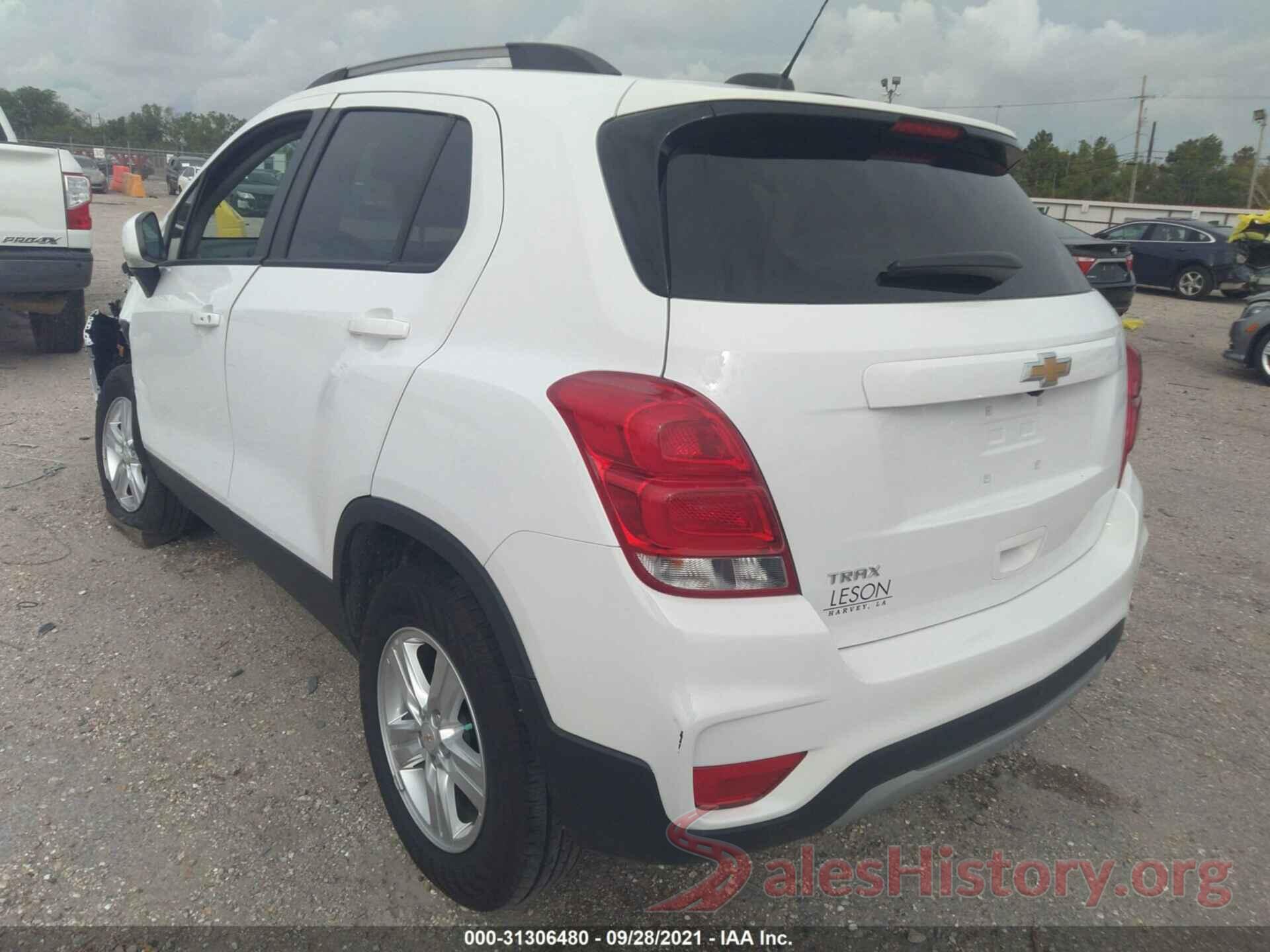 KL7CJLSBXMB345134 2021 CHEVROLET TRAX