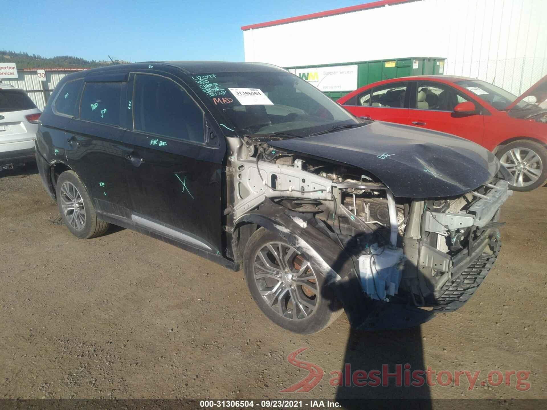 JA4JZ4AX8GZ022437 2016 MITSUBISHI OUTLANDER