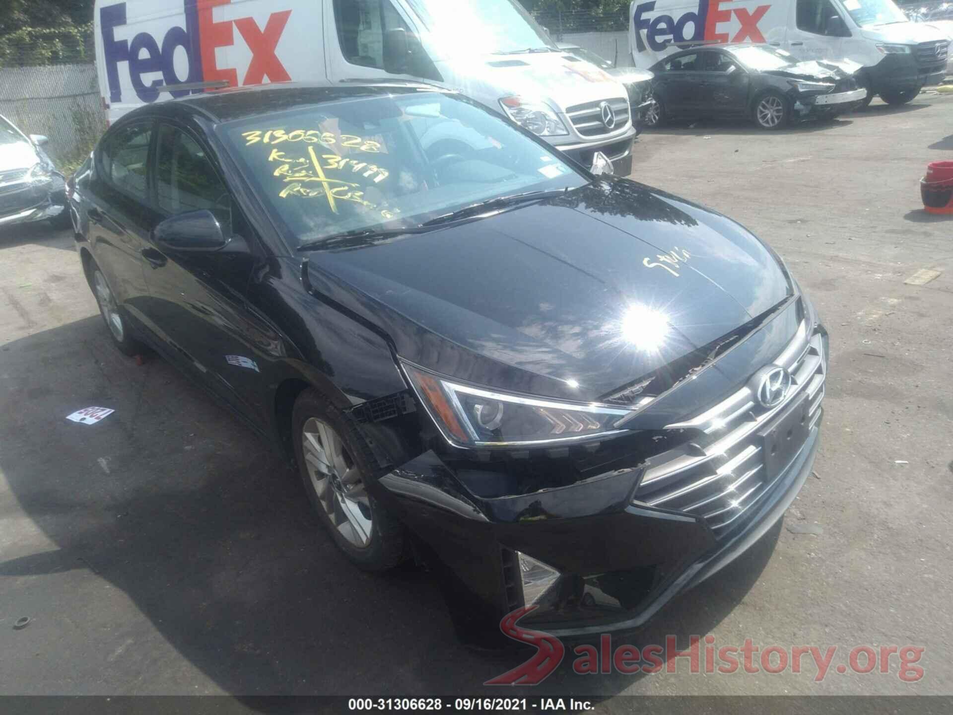 5NPD84LF5LH553249 2020 HYUNDAI ELANTRA