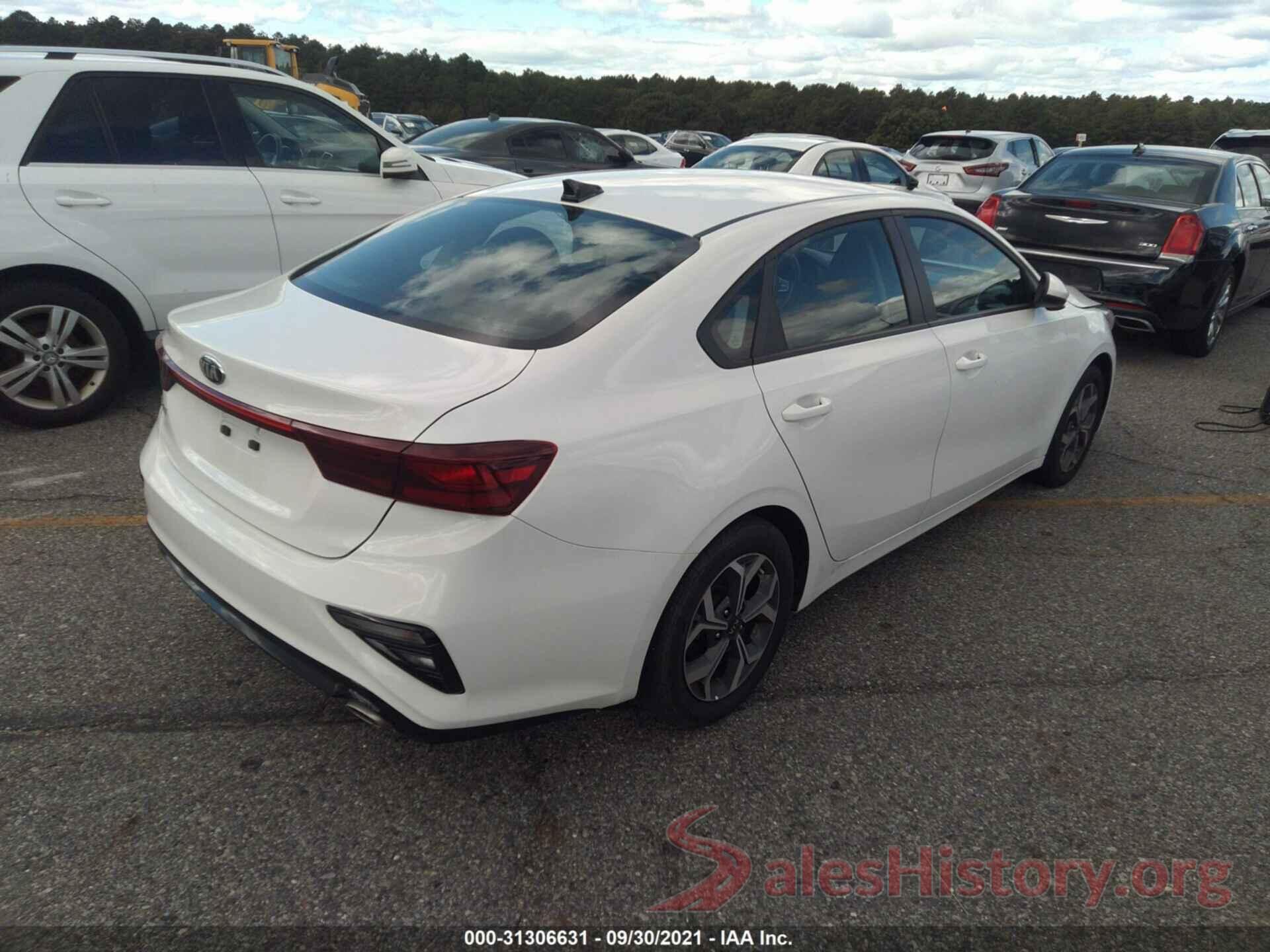 3KPF24AD7LE153824 2020 KIA FORTE