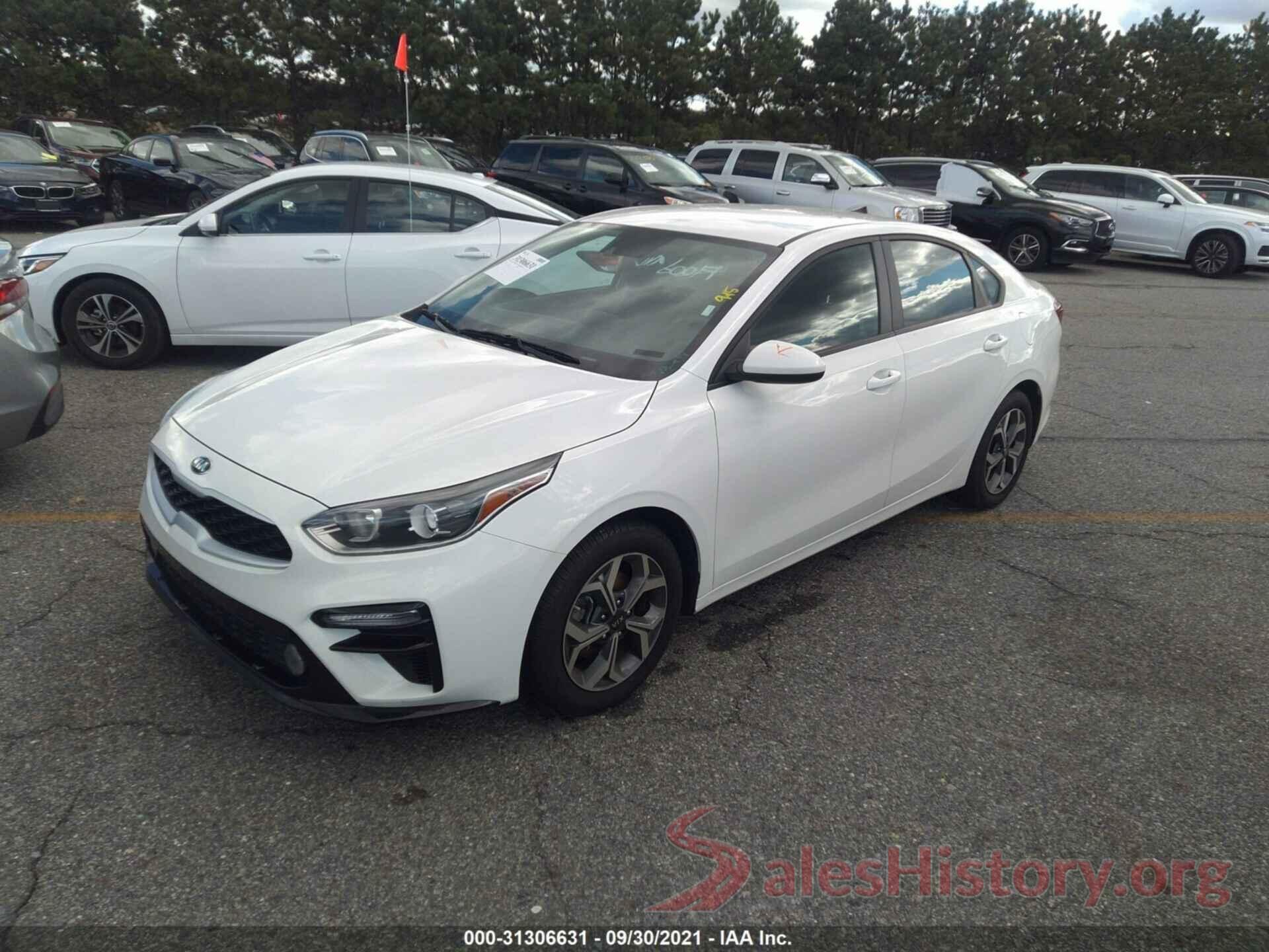 3KPF24AD7LE153824 2020 KIA FORTE