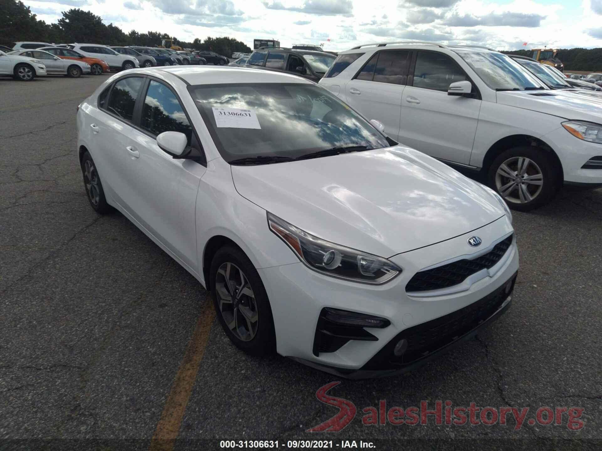 3KPF24AD7LE153824 2020 KIA FORTE