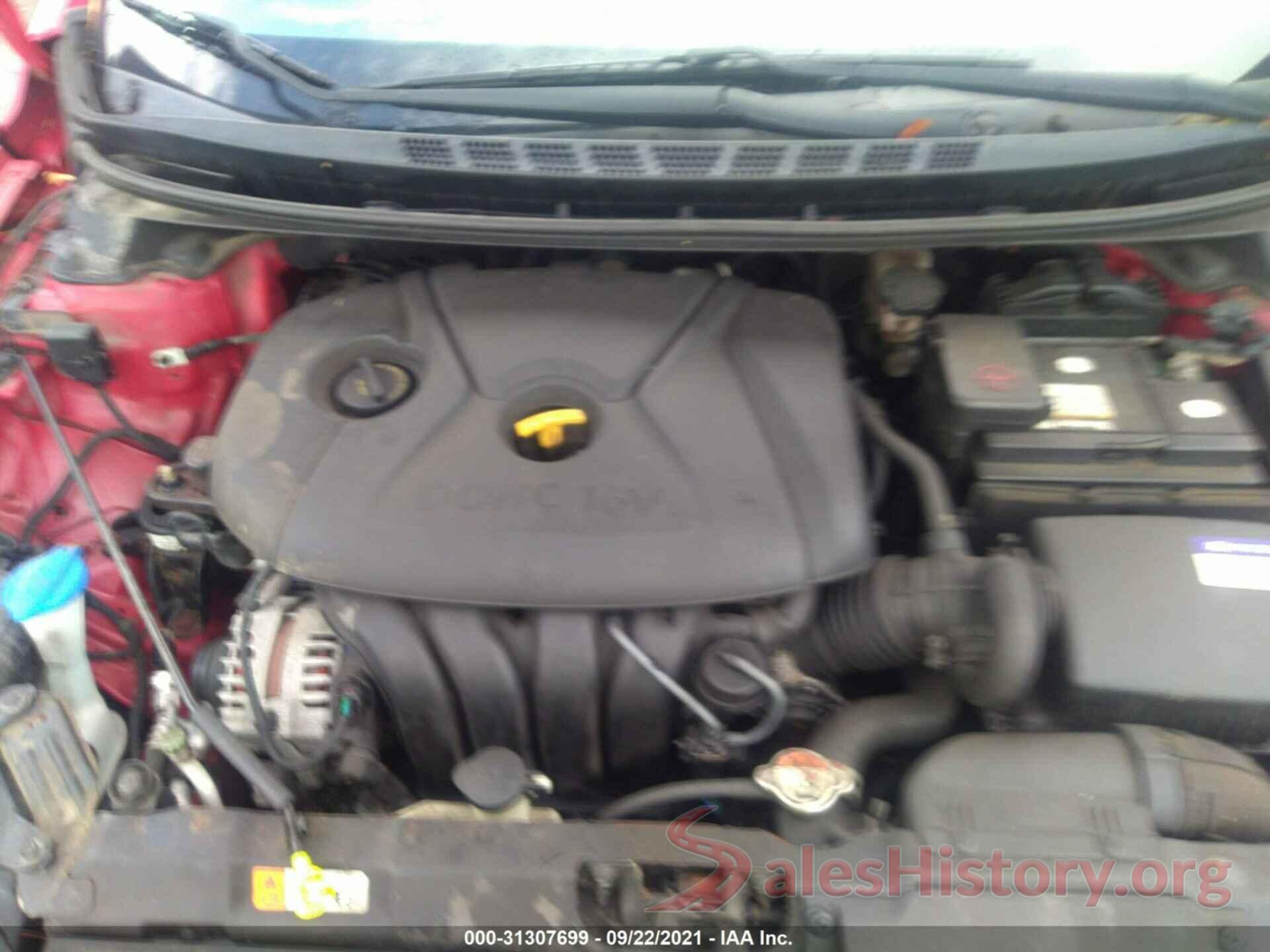 KMHDH4AE4GU517649 2016 HYUNDAI ELANTRA