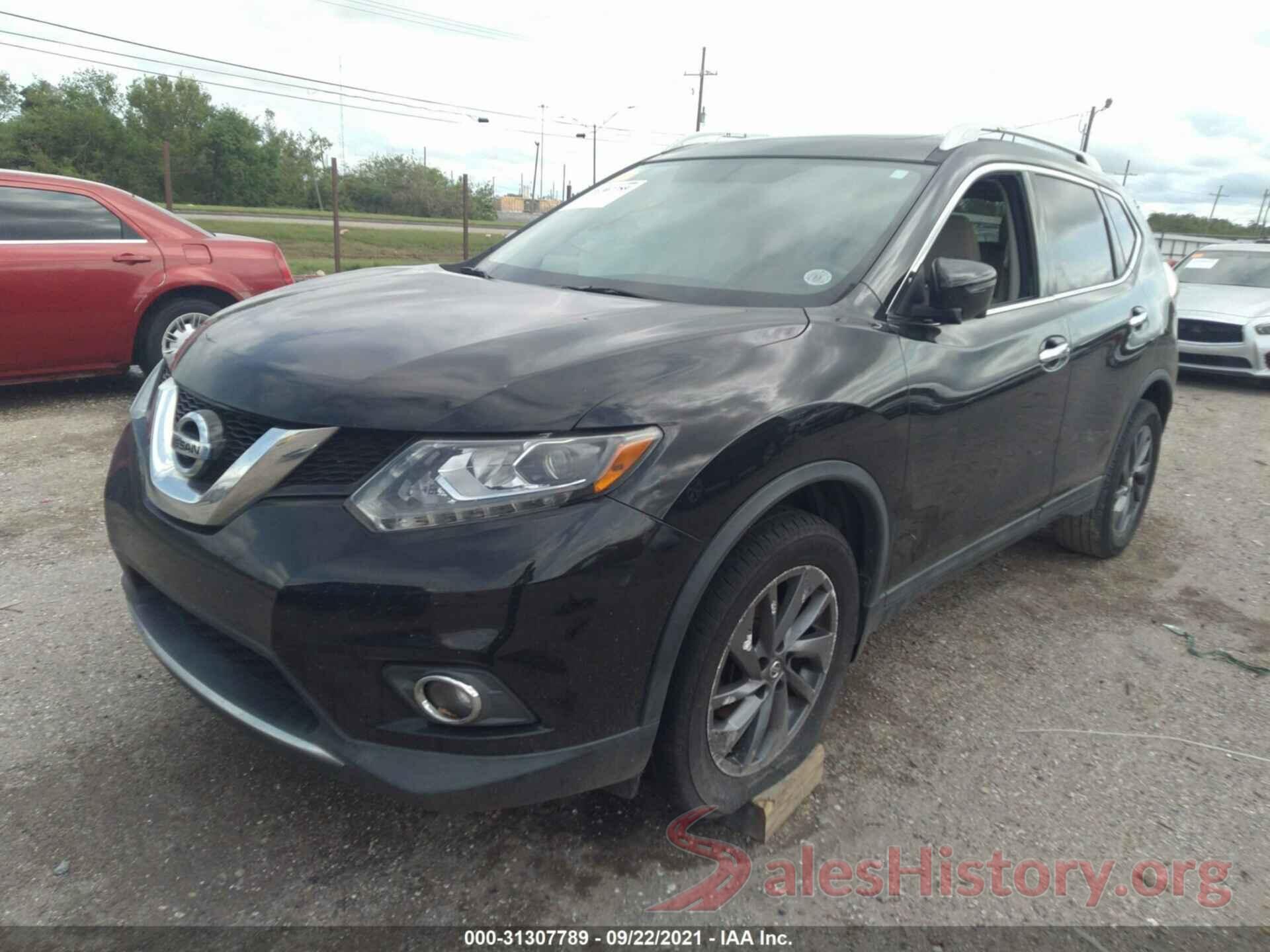 5N1AT2MT0GC921585 2016 NISSAN ROGUE