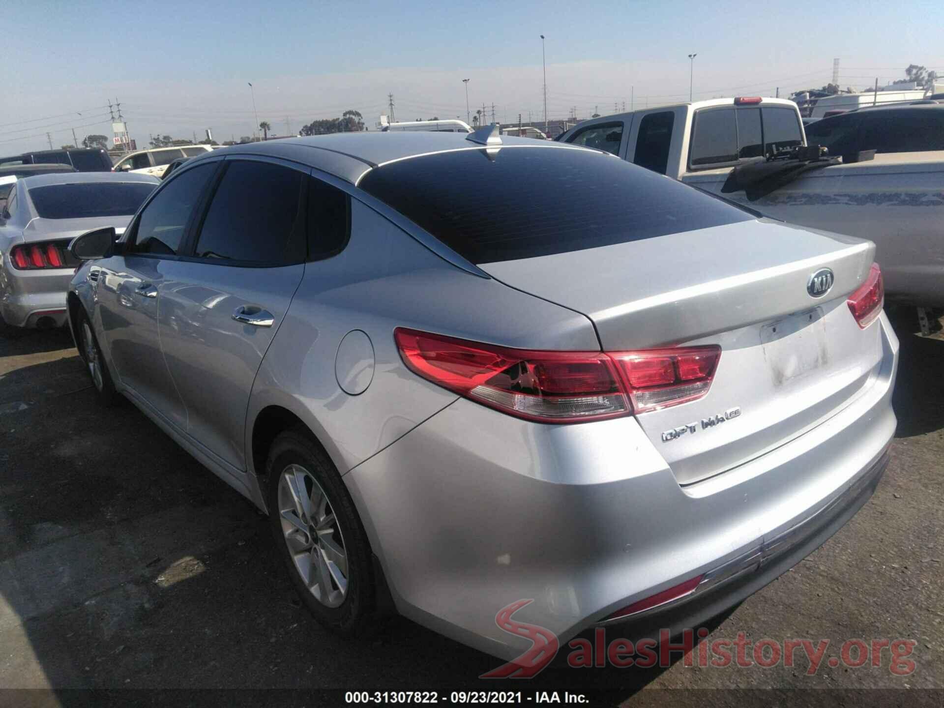 5XXGT4L30GG117881 2016 KIA OPTIMA