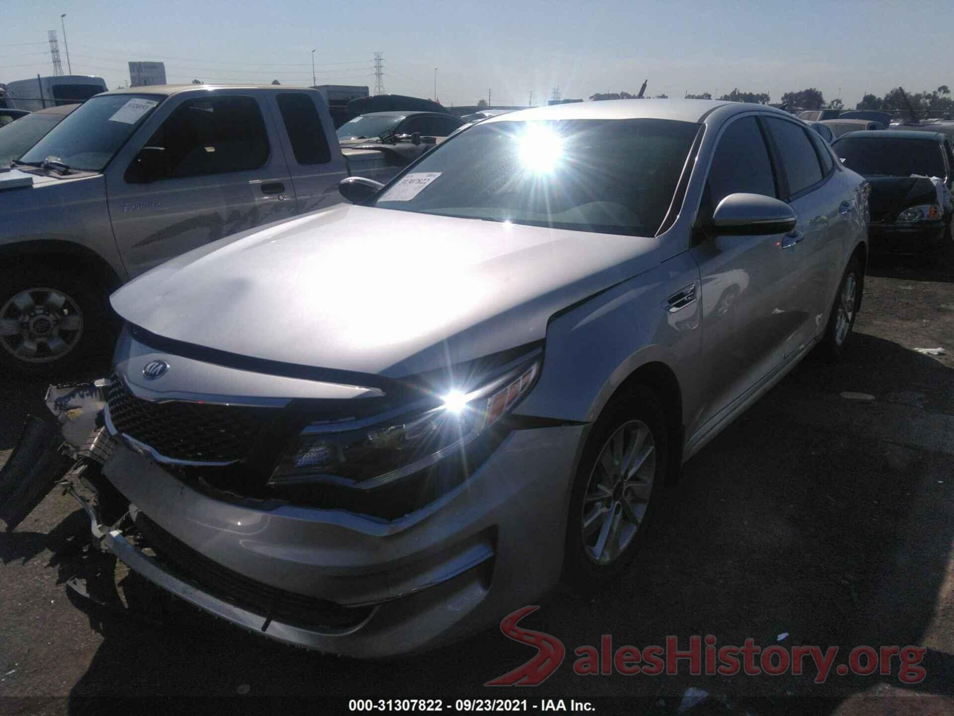 5XXGT4L30GG117881 2016 KIA OPTIMA