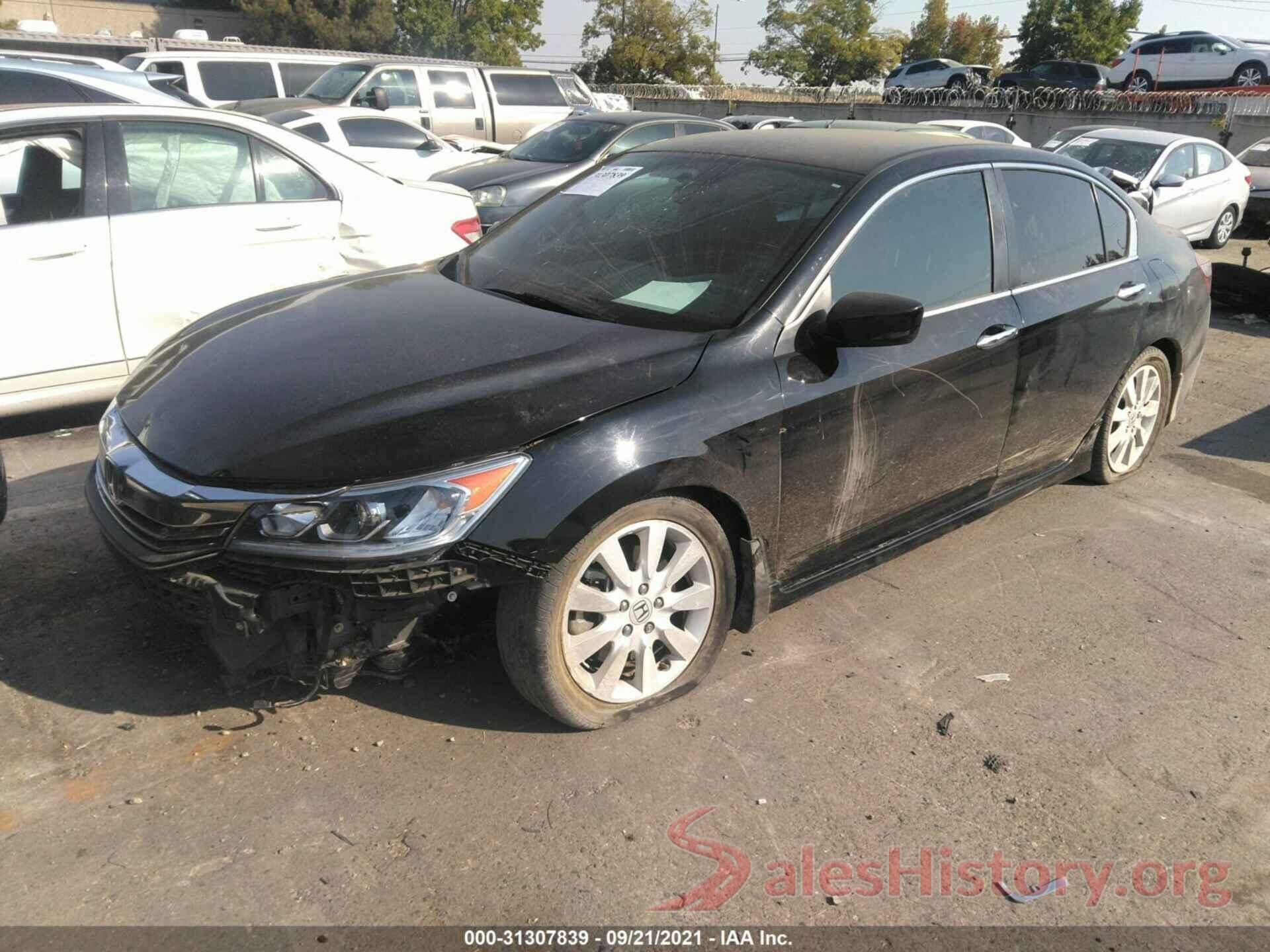 1HGCR2F50GA187635 2016 HONDA ACCORD SEDAN