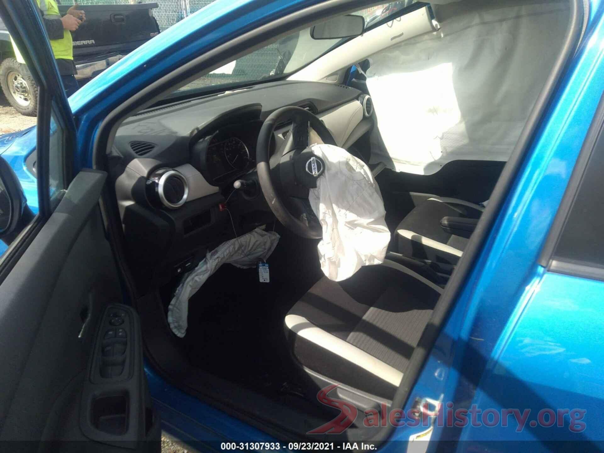 3N1CN8EV8LL842192 2020 NISSAN VERSA