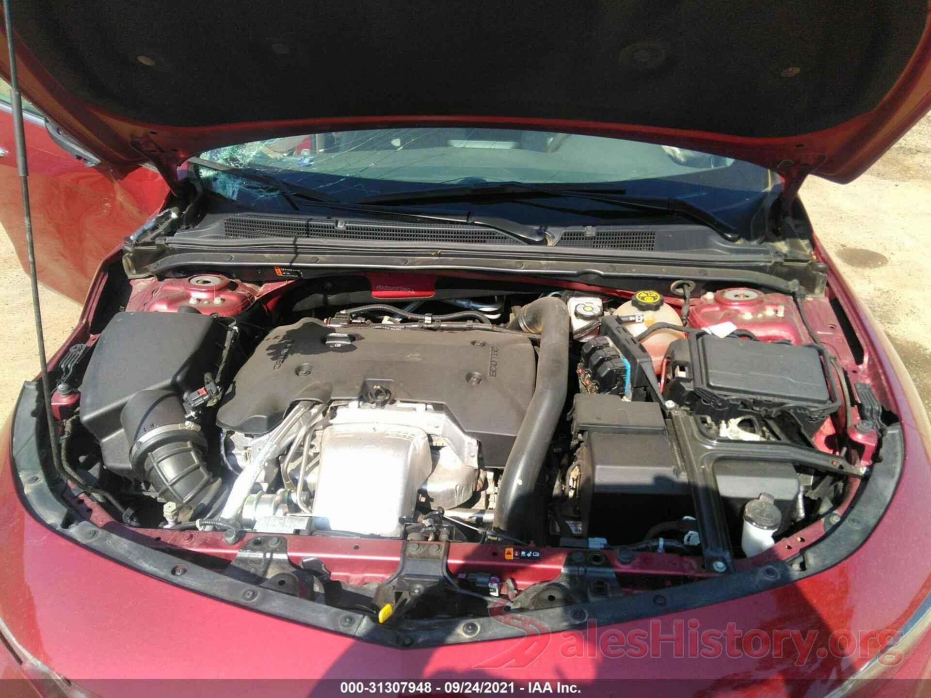 1G1ZE5SX1JF225437 2018 CHEVROLET MALIBU