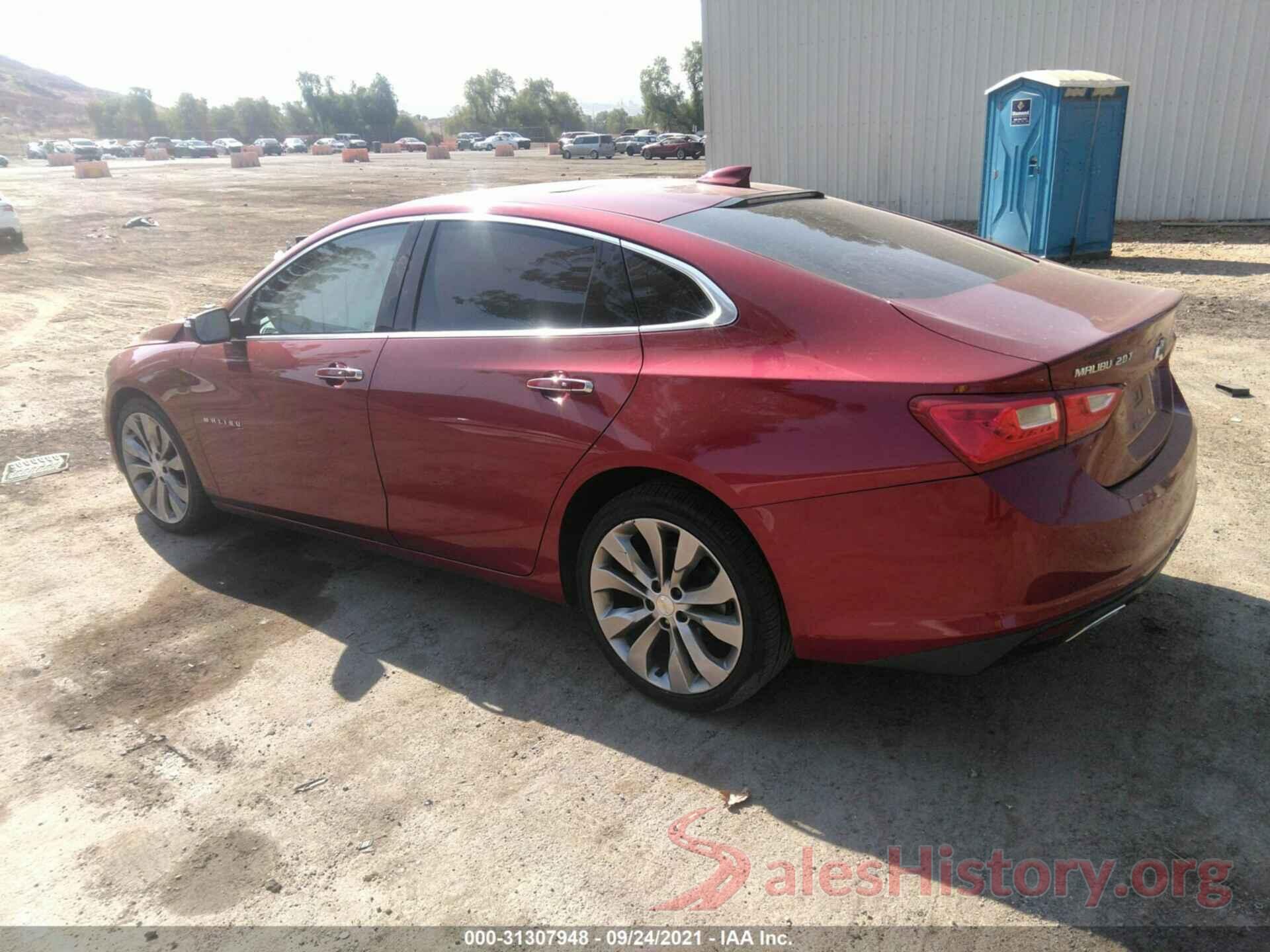 1G1ZE5SX1JF225437 2018 CHEVROLET MALIBU