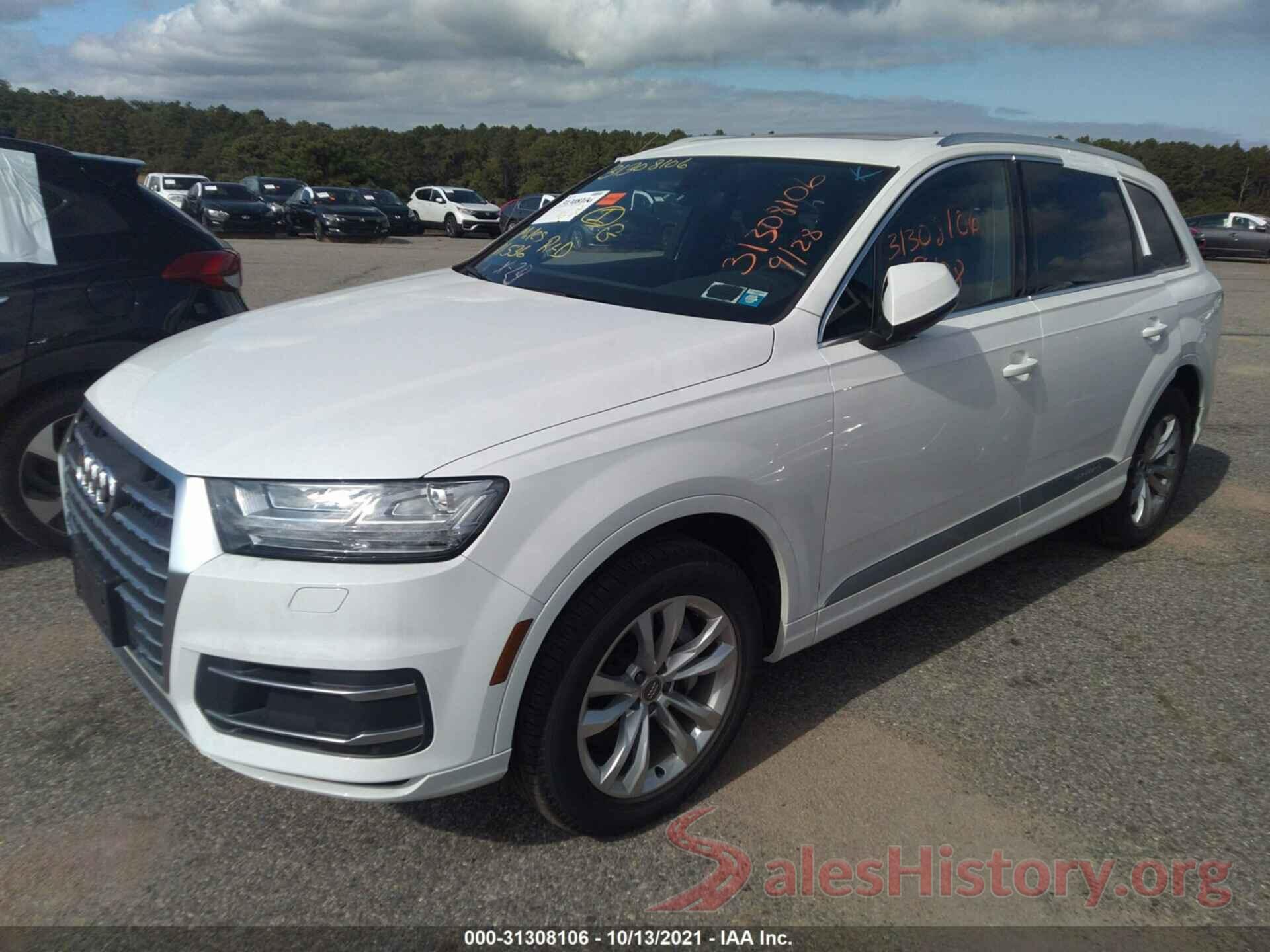 WA1AHAF79KD047444 2019 AUDI Q7