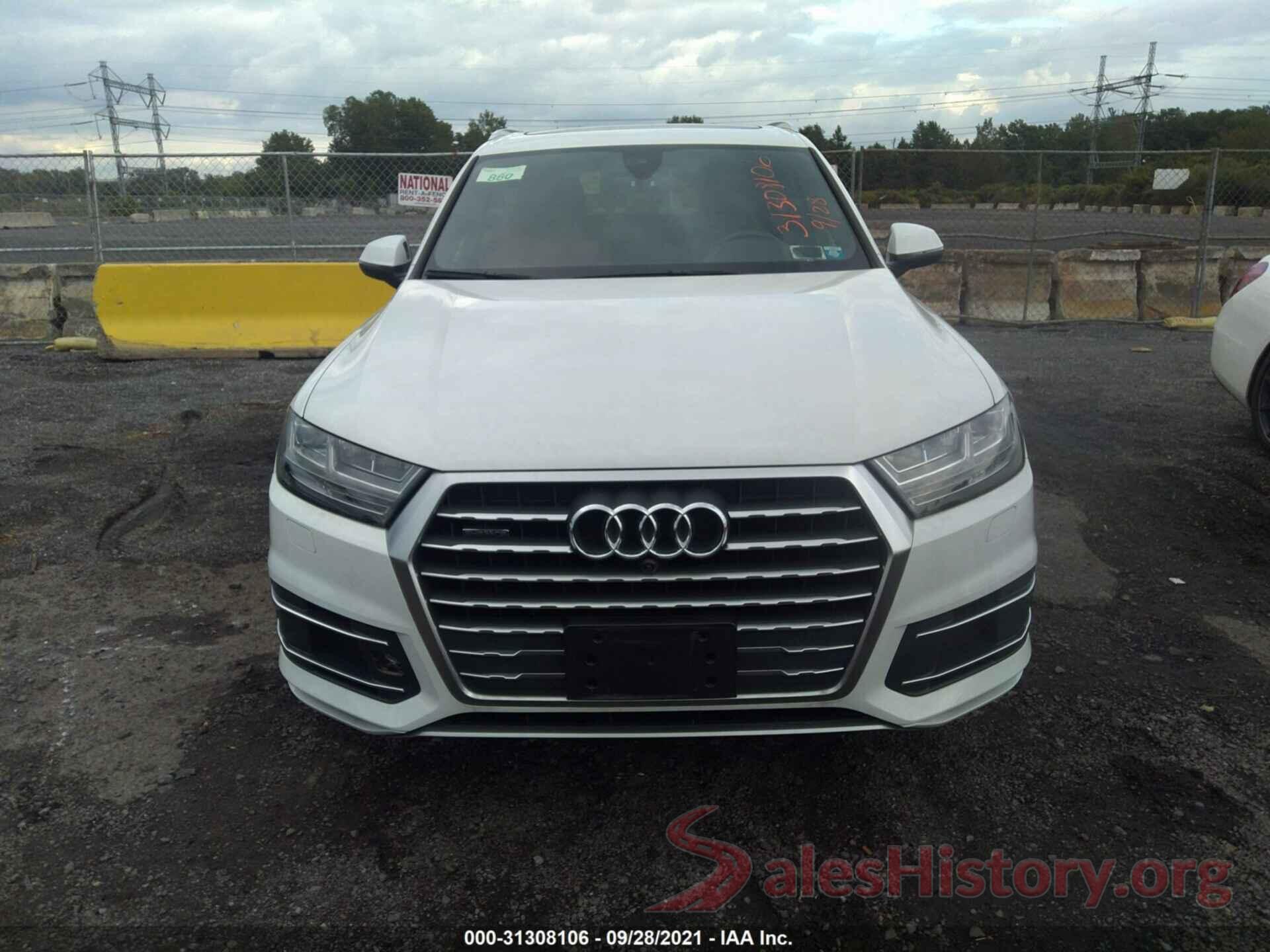 WA1AHAF79KD047444 2019 AUDI Q7