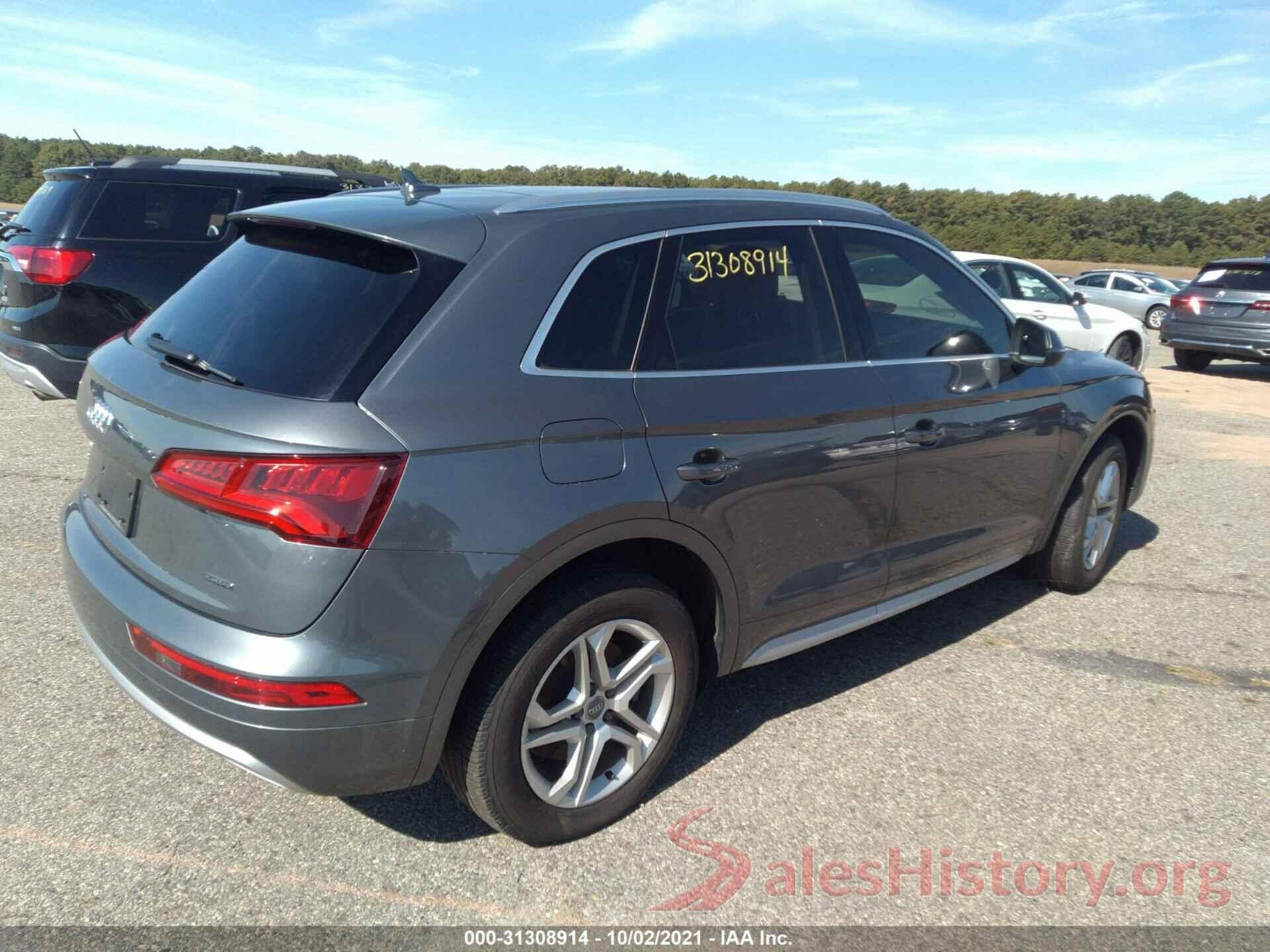 WA1ANAFY5K2092362 2019 AUDI Q5