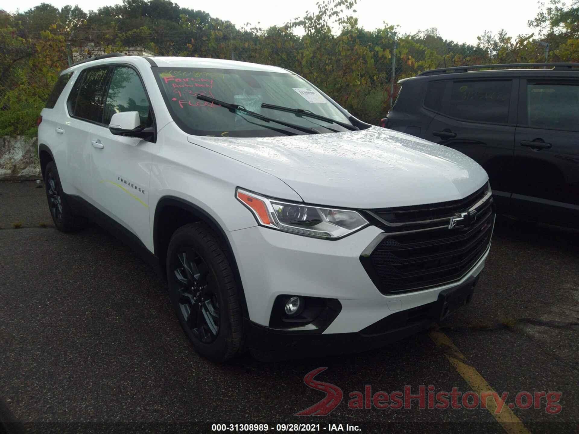 1GNEVJKW7KJ222411 2019 CHEVROLET TRAVERSE