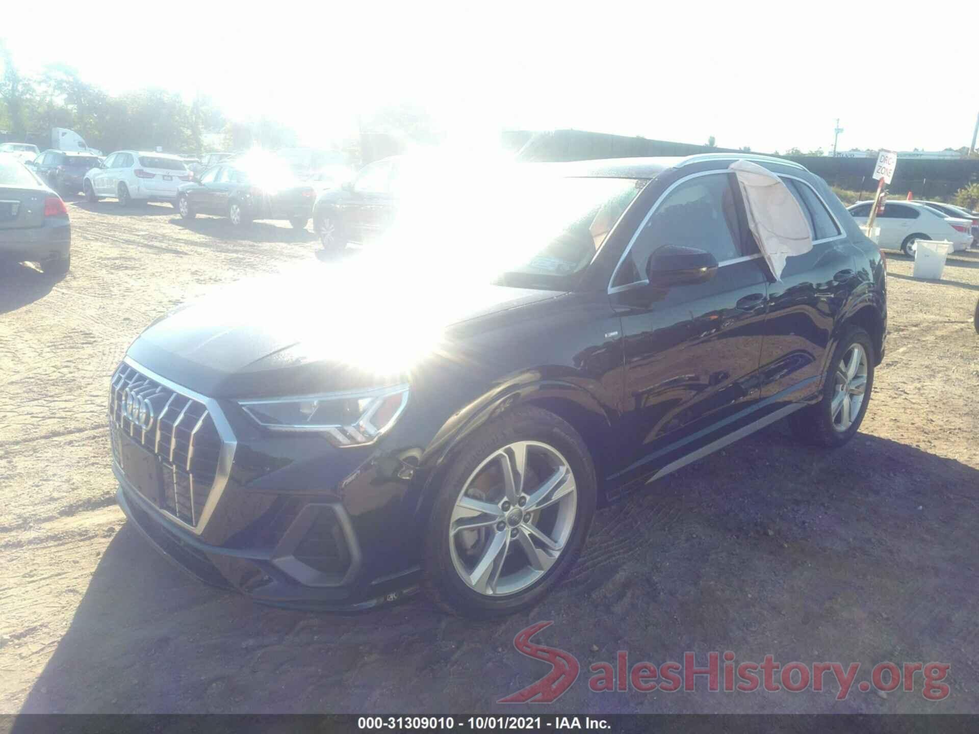 WA1EECF36L1059637 2020 AUDI Q3