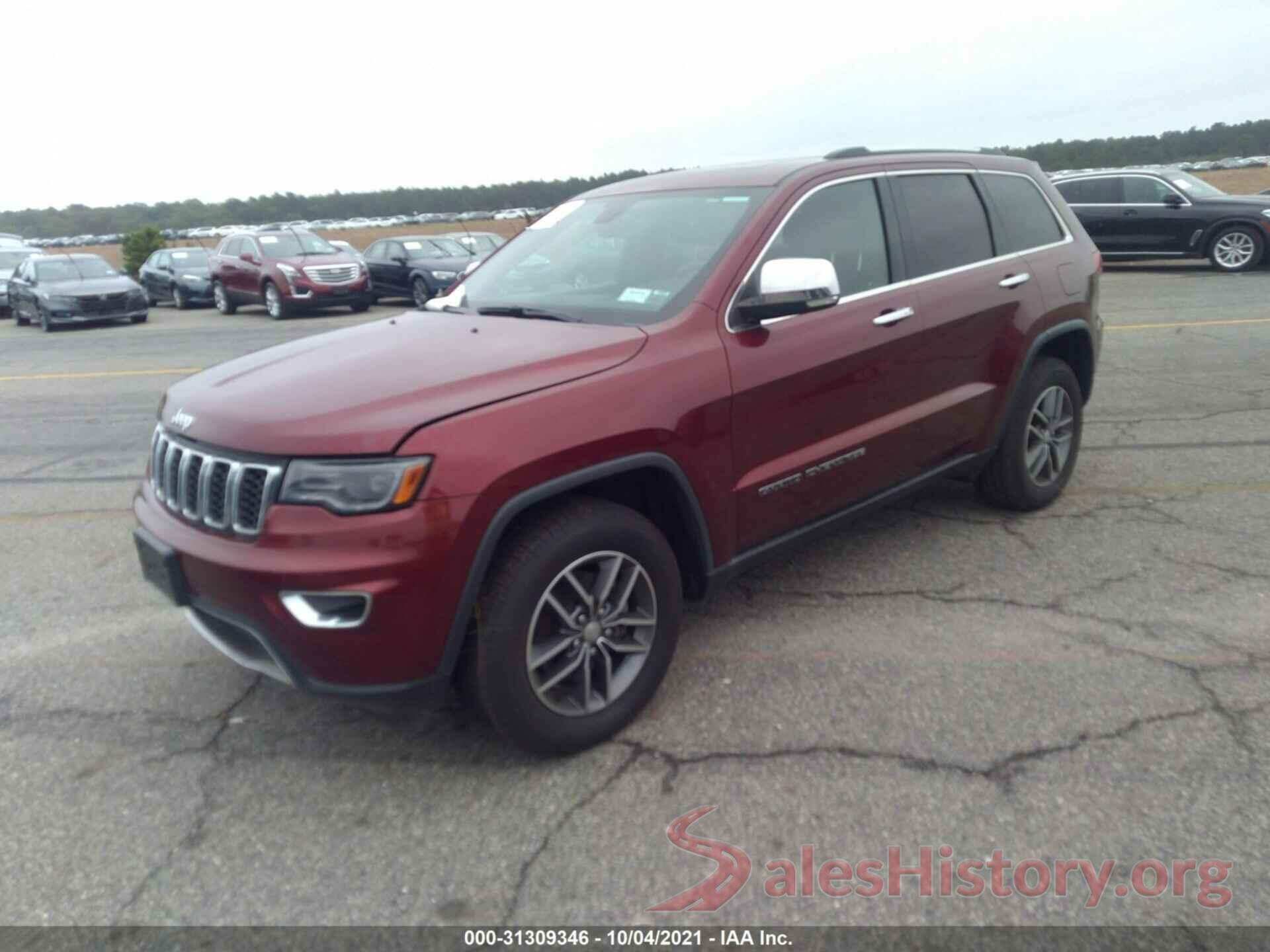 1C4RJFBG6HC865180 2017 JEEP GRAND CHEROKEE