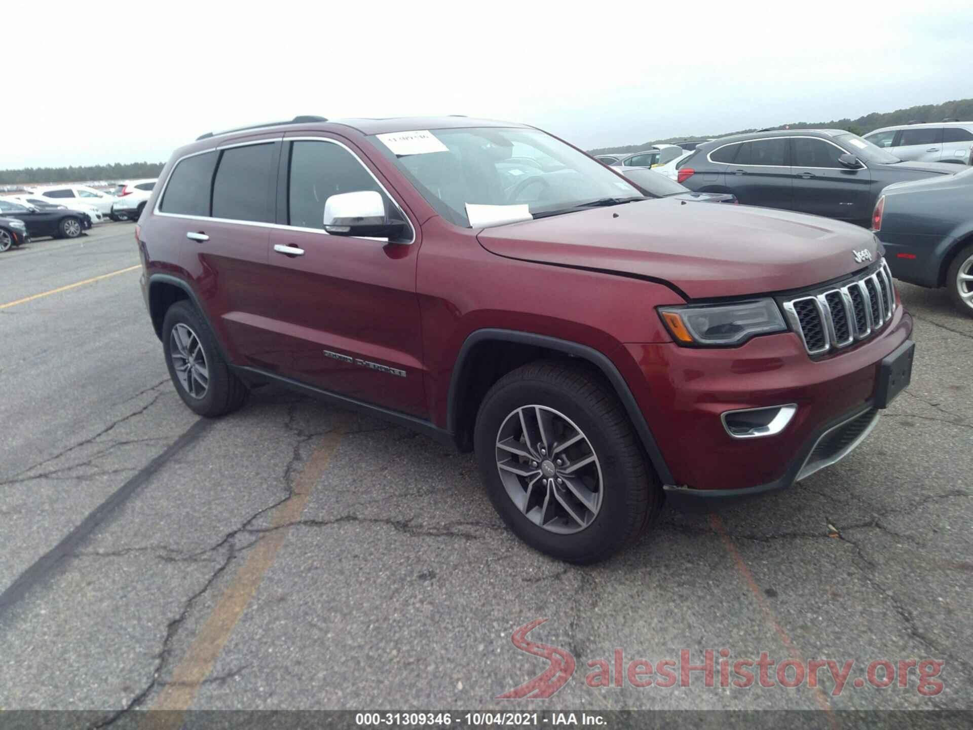 1C4RJFBG6HC865180 2017 JEEP GRAND CHEROKEE