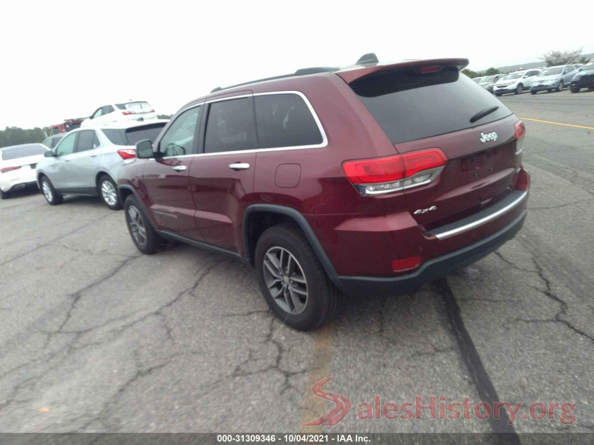 1C4RJFBG6HC865180 2017 JEEP GRAND CHEROKEE