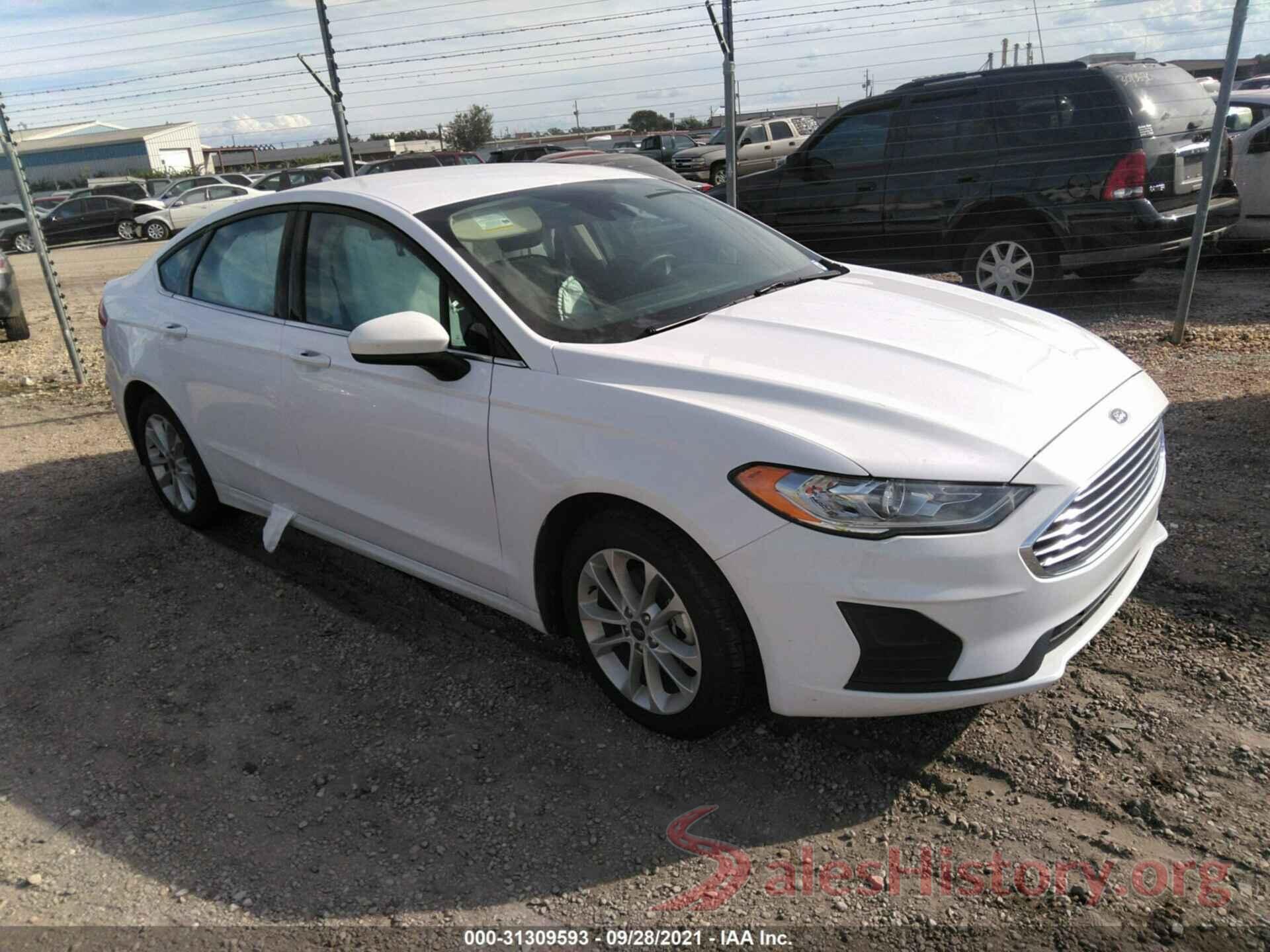 3FA6P0LU8LR176745 2020 FORD FUSION HYBRID