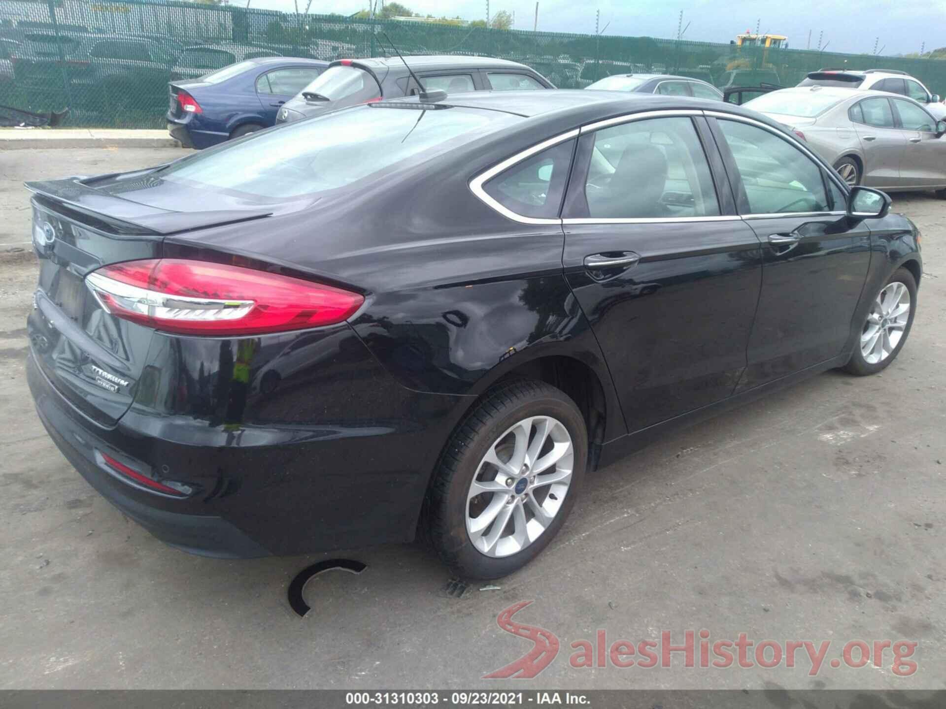 3FA6P0SUXLR102387 2020 FORD FUSION ENERGI