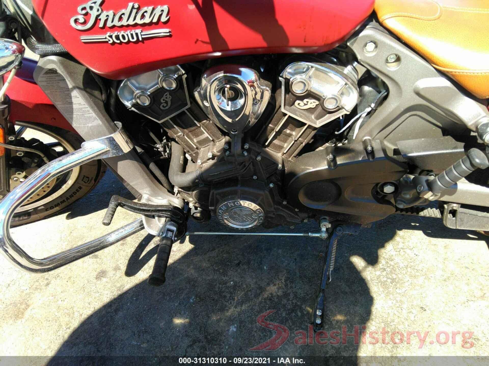 56KMSB007G3106374 2016 INDIAN MOTORCYCLE CO. SCOUT