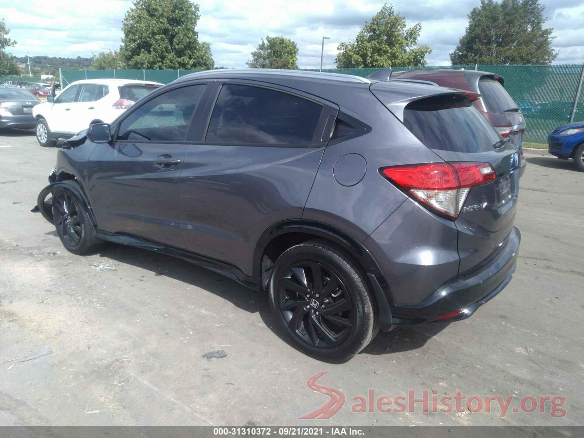 3CZRU6H14MM702220 2021 HONDA HR-V