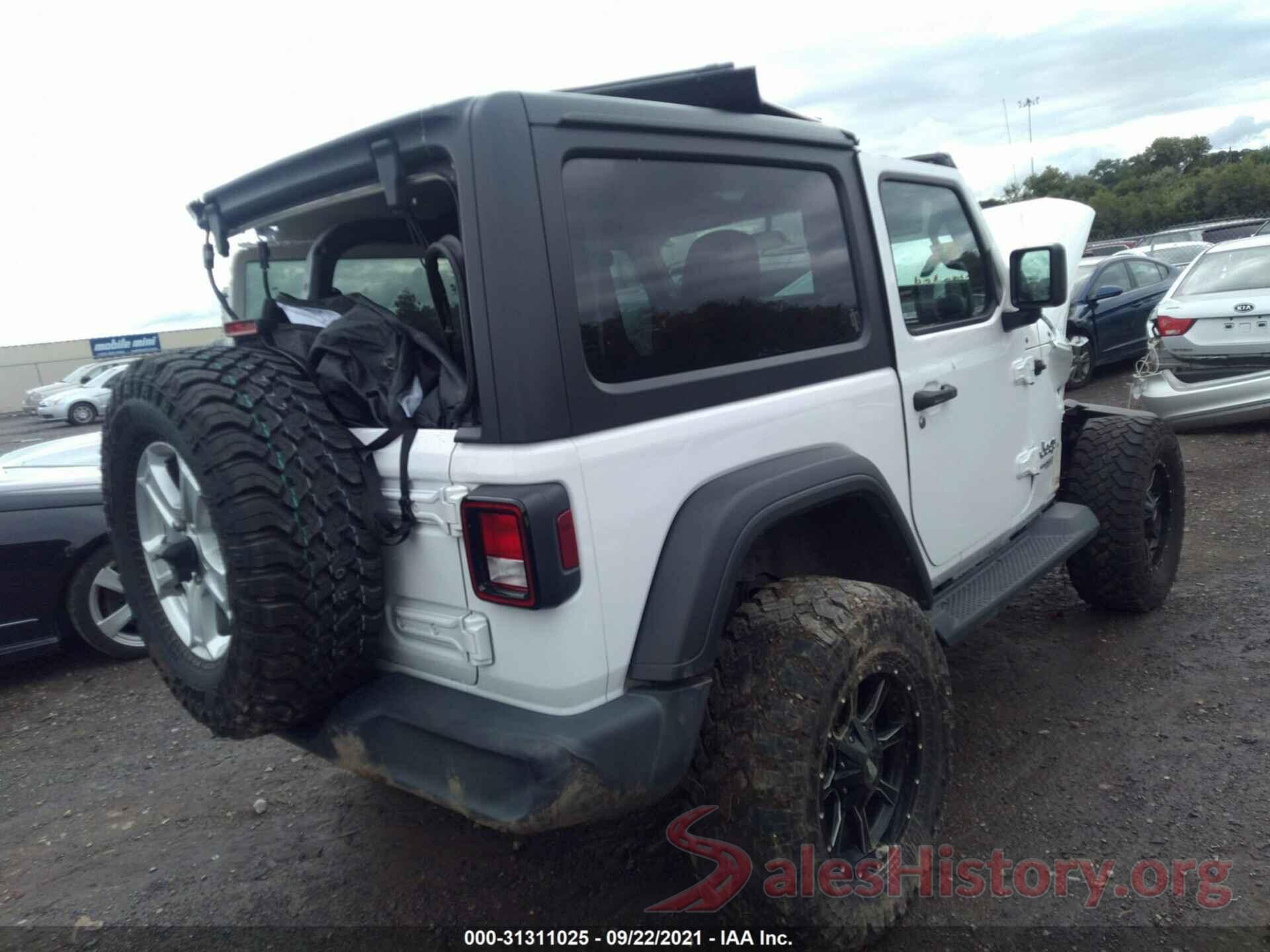 1C4GJXAN6LW104475 2020 JEEP WRANGLER